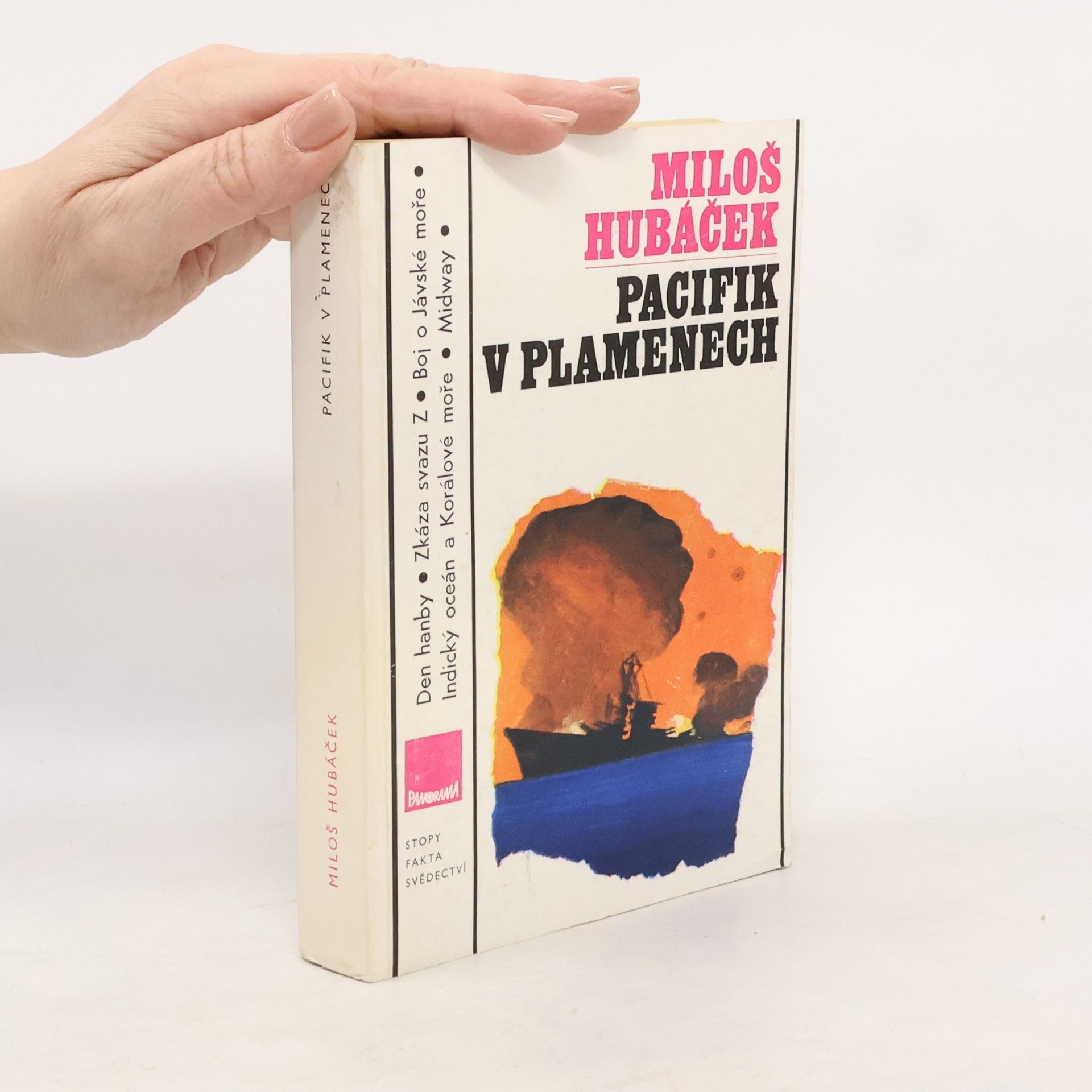 Miloš Hubáček Pacifik v plamenech