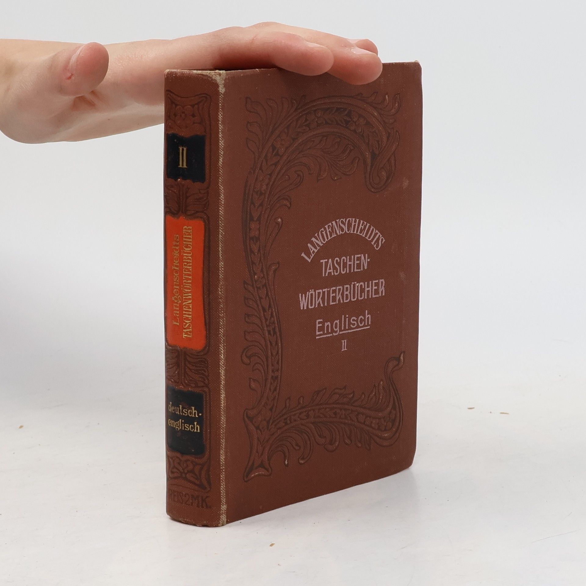 Hermann Lindemann Taschenwörterbuch der englischen und deutschen Sprache II. Deutsch-Englisch
