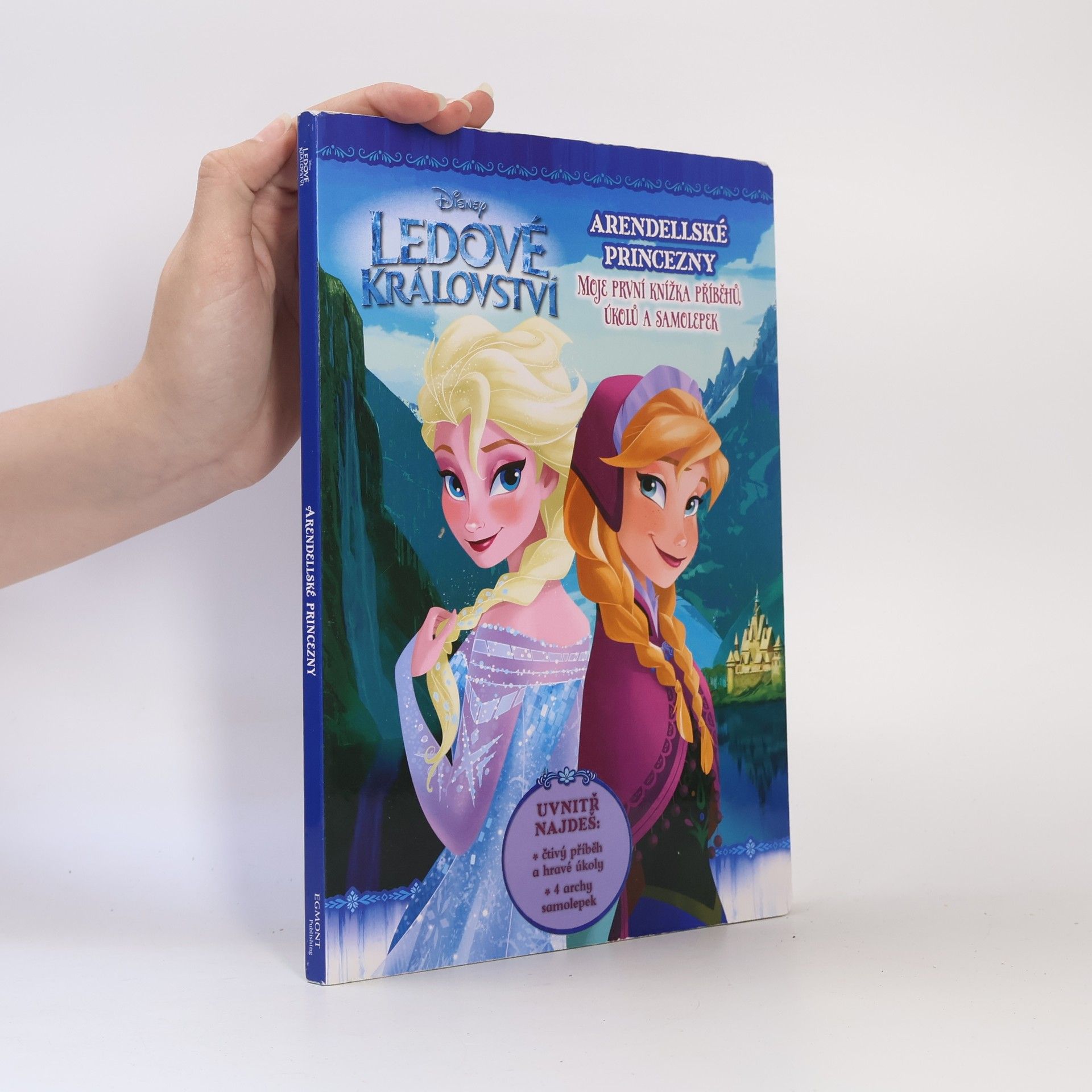 Walt Disney Ledové království - Arendellské princezny: Moje první knížka příběhů, úkolů a samolepek