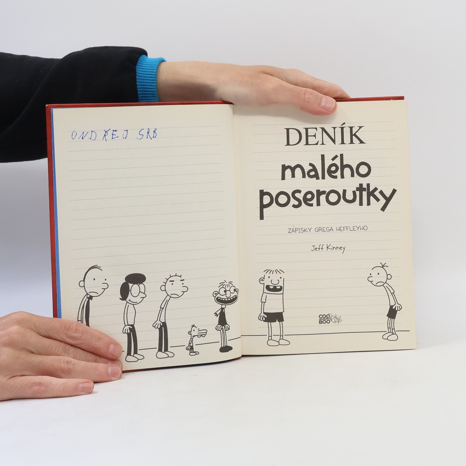 Jeff Kinney Deník malého poseroutky 1