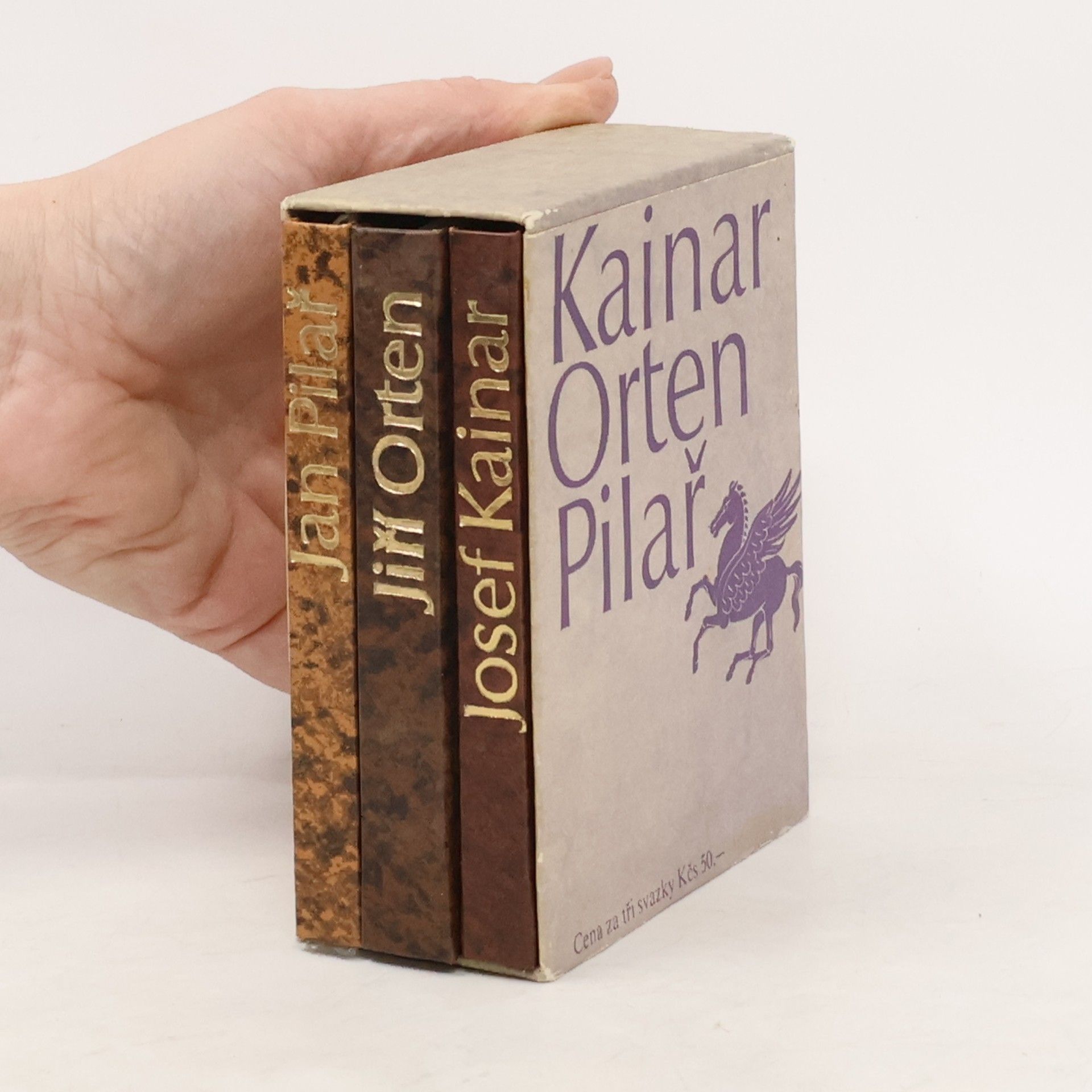 Jiří Orten Kainar. Orten. Pilař (3 svazky)