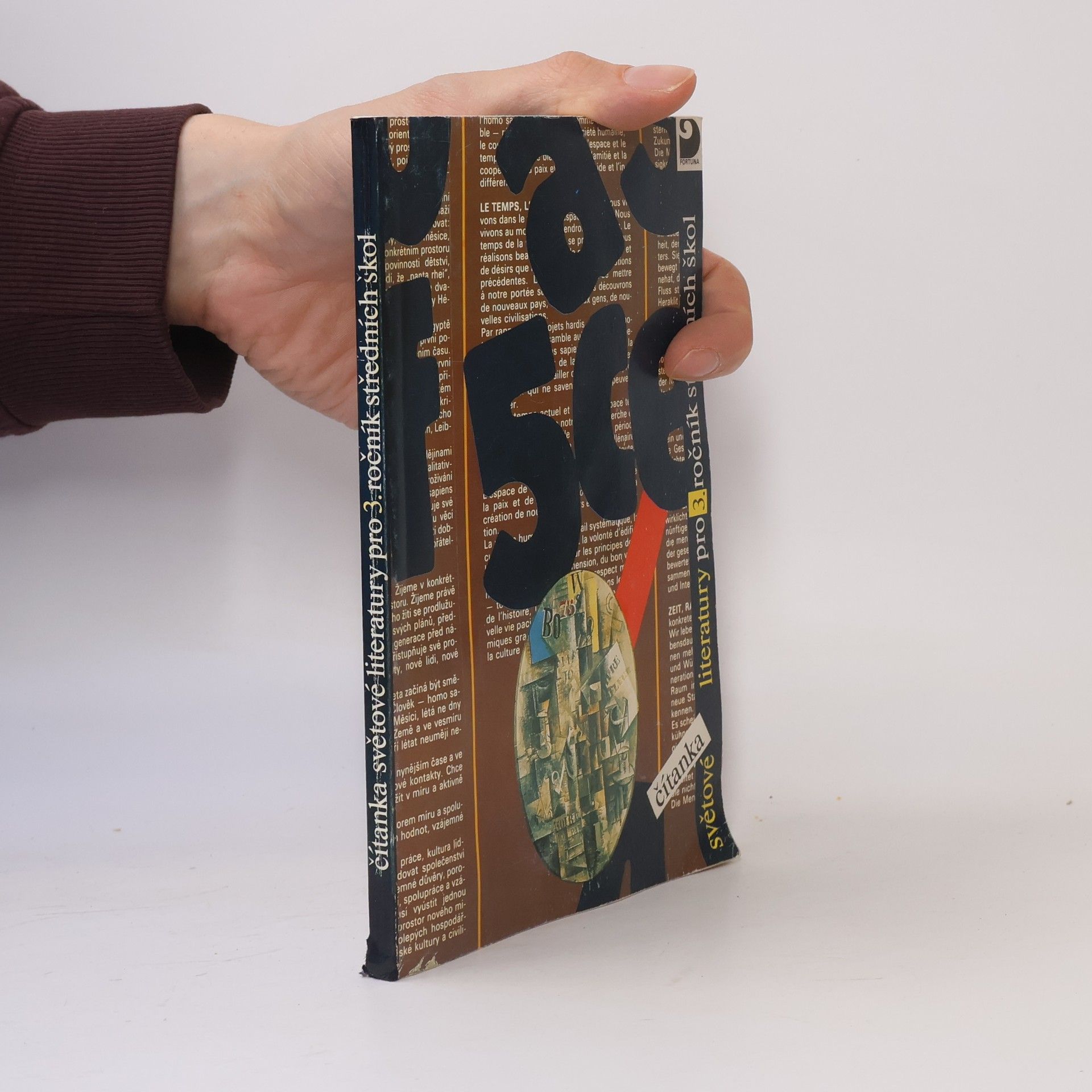 * antologie Čítanka světové literatury pro třetí ročník středních škol