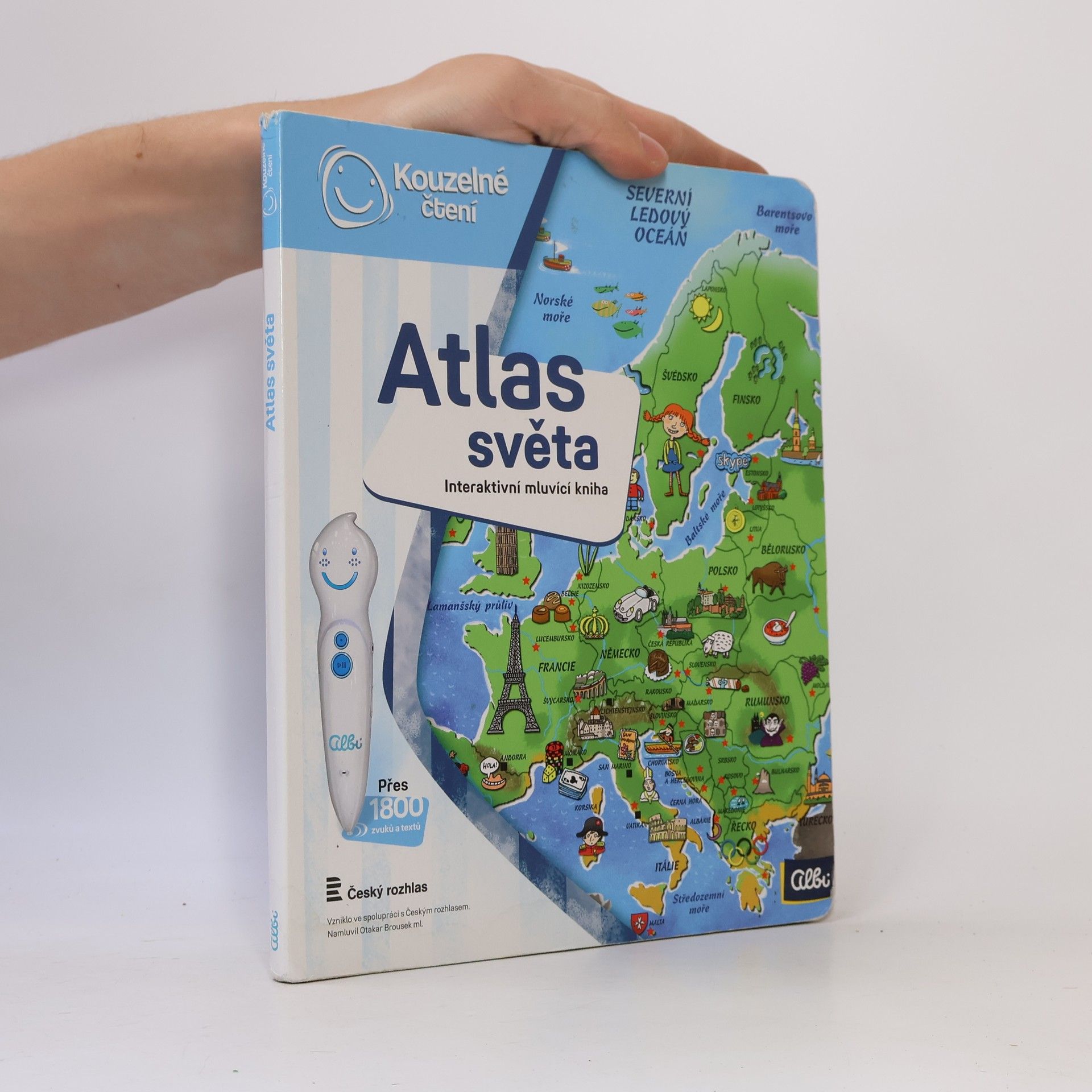 Tereza Kocová Atlas světa. Interaktivní mluvící kniha