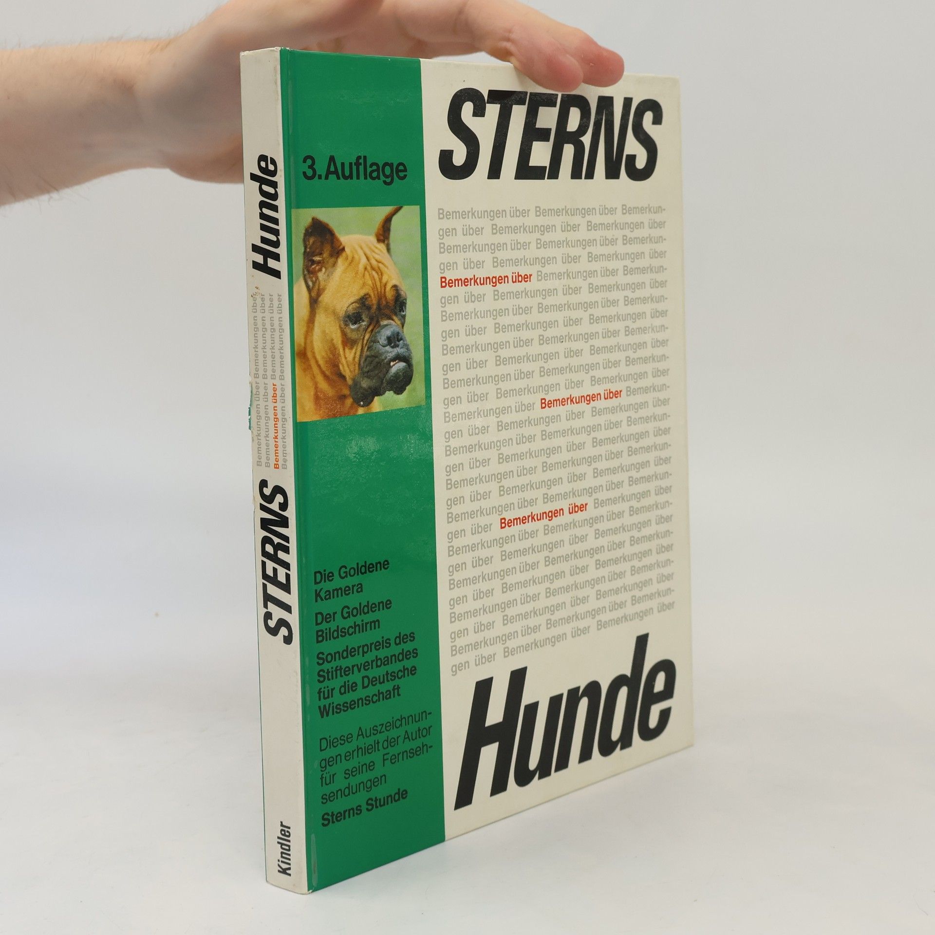 Horst Stern Bemerkungen über Hunde