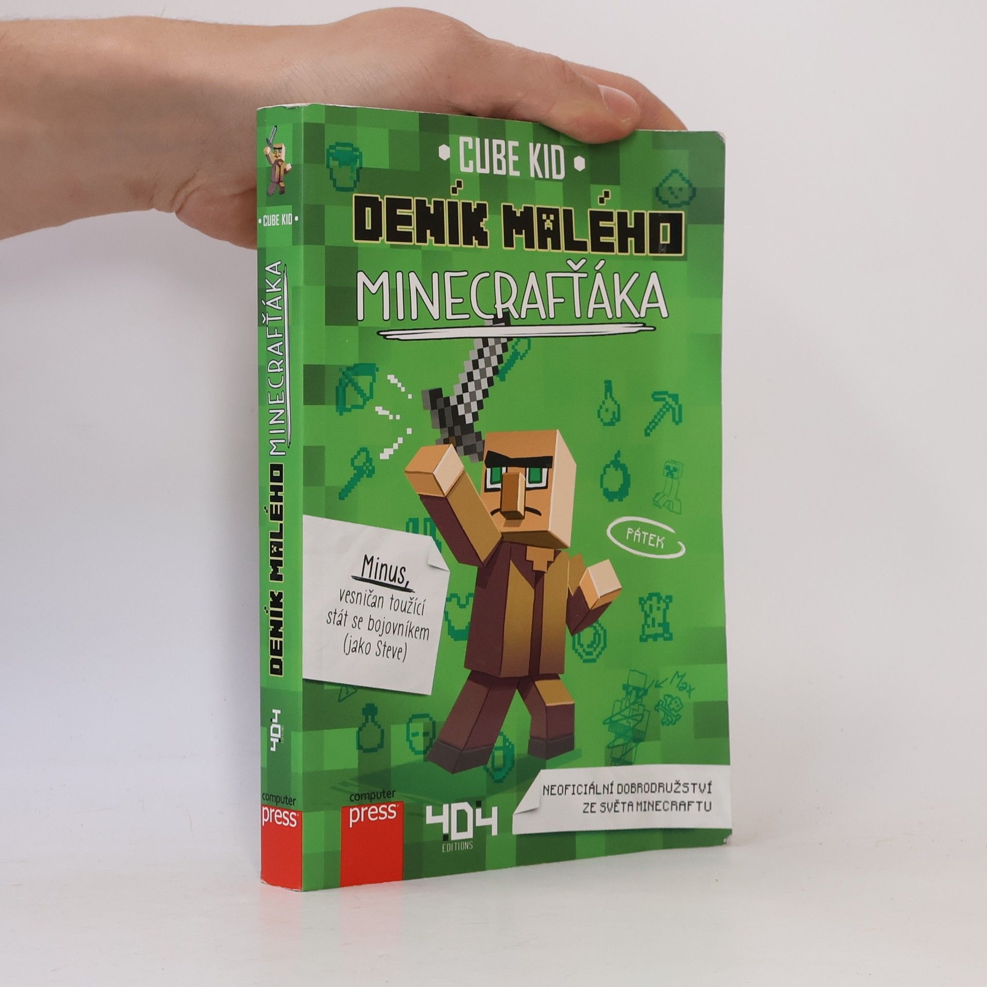 Cube Kid Deník malého Minecrafťáka