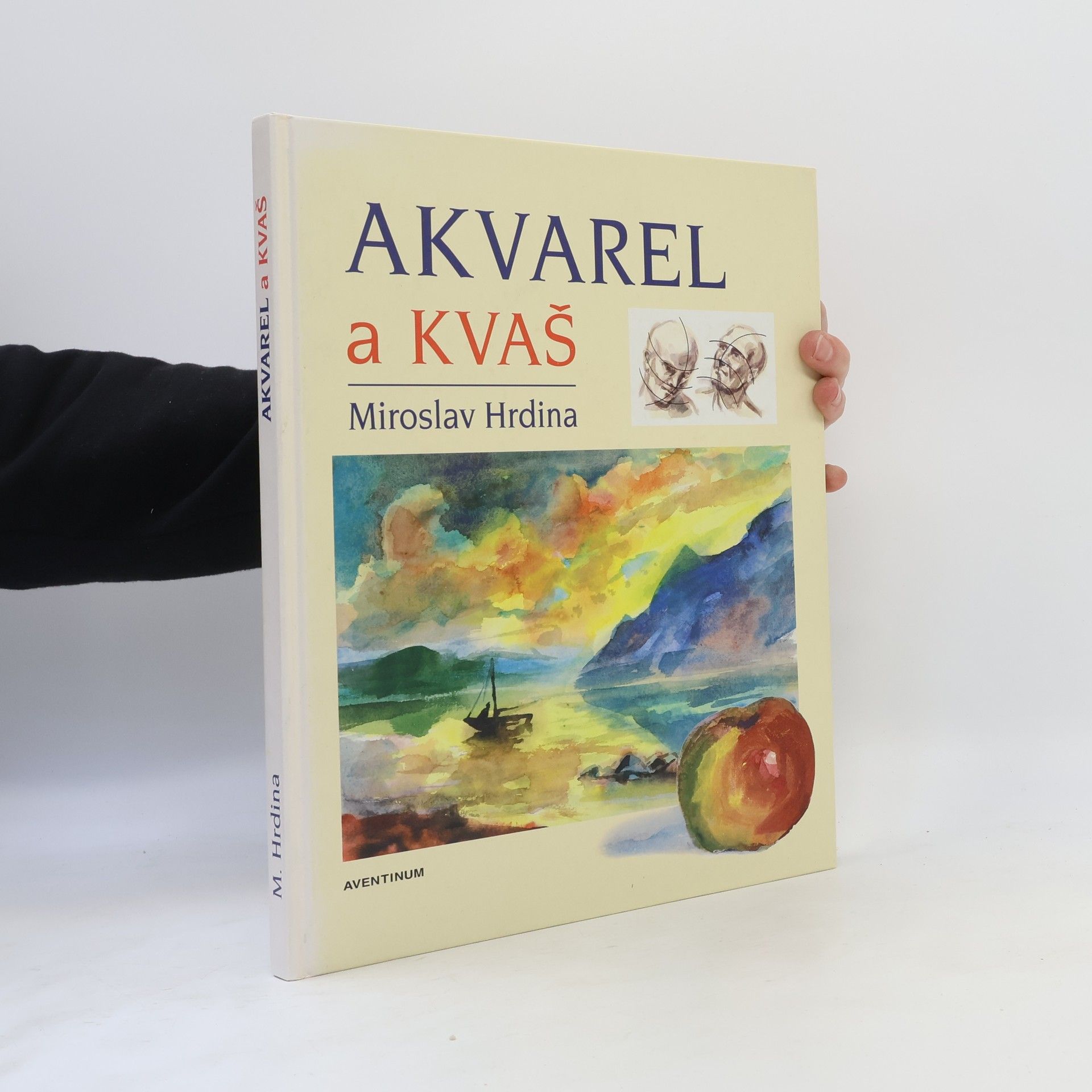 Miroslav Hrdina Akvarel a kvaš