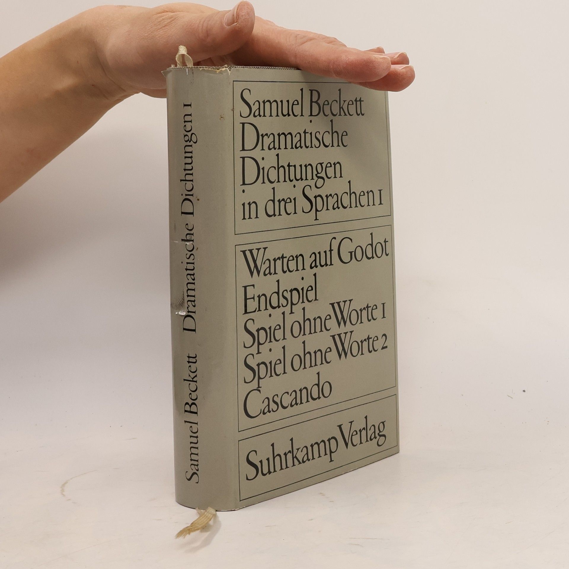 Samuel Beckett Dramatische Dichtungen in drei Sprachen I
