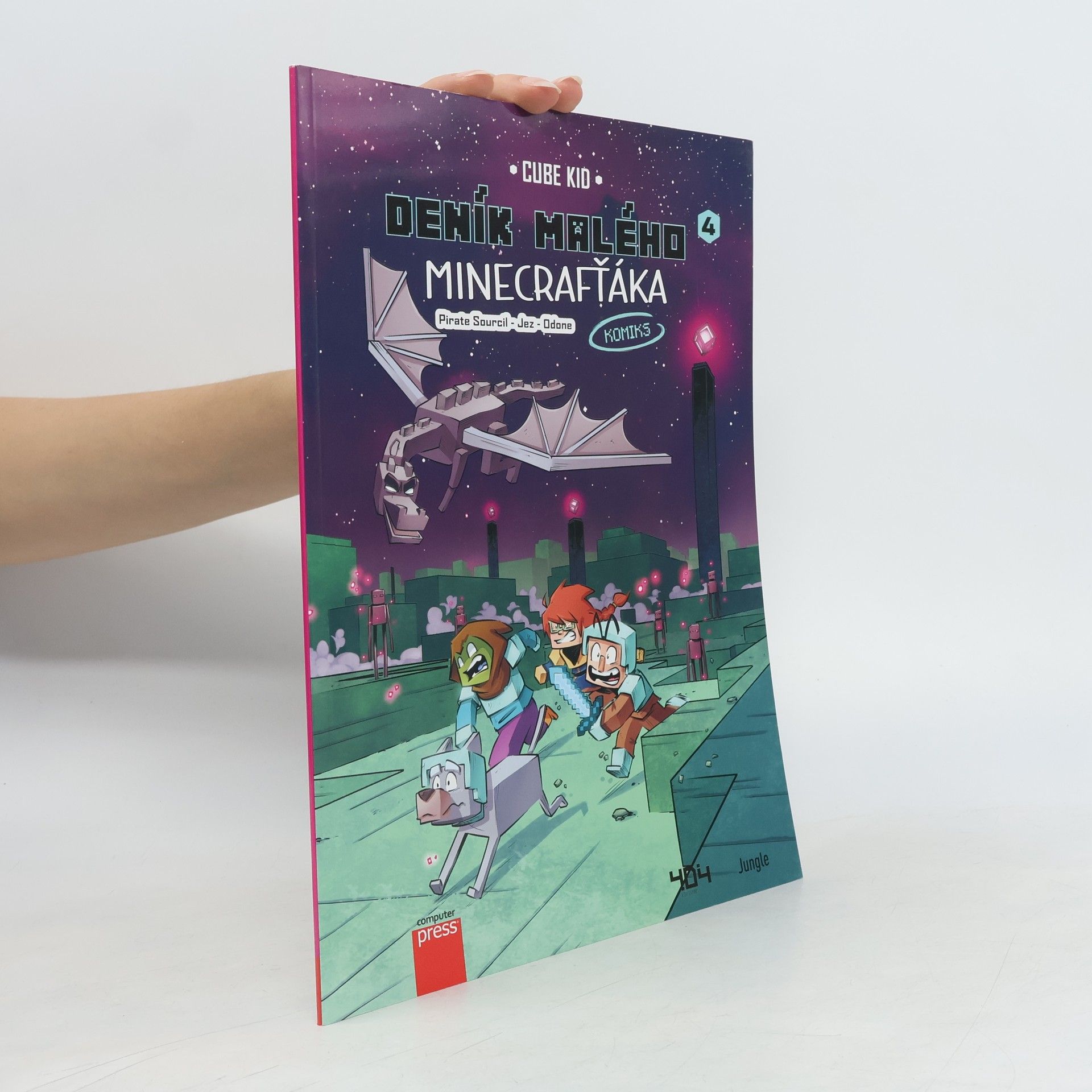 Pirate Sourcil Deník malého Minecrafťáka : komiks. 4, Vítejte v Říši Konce