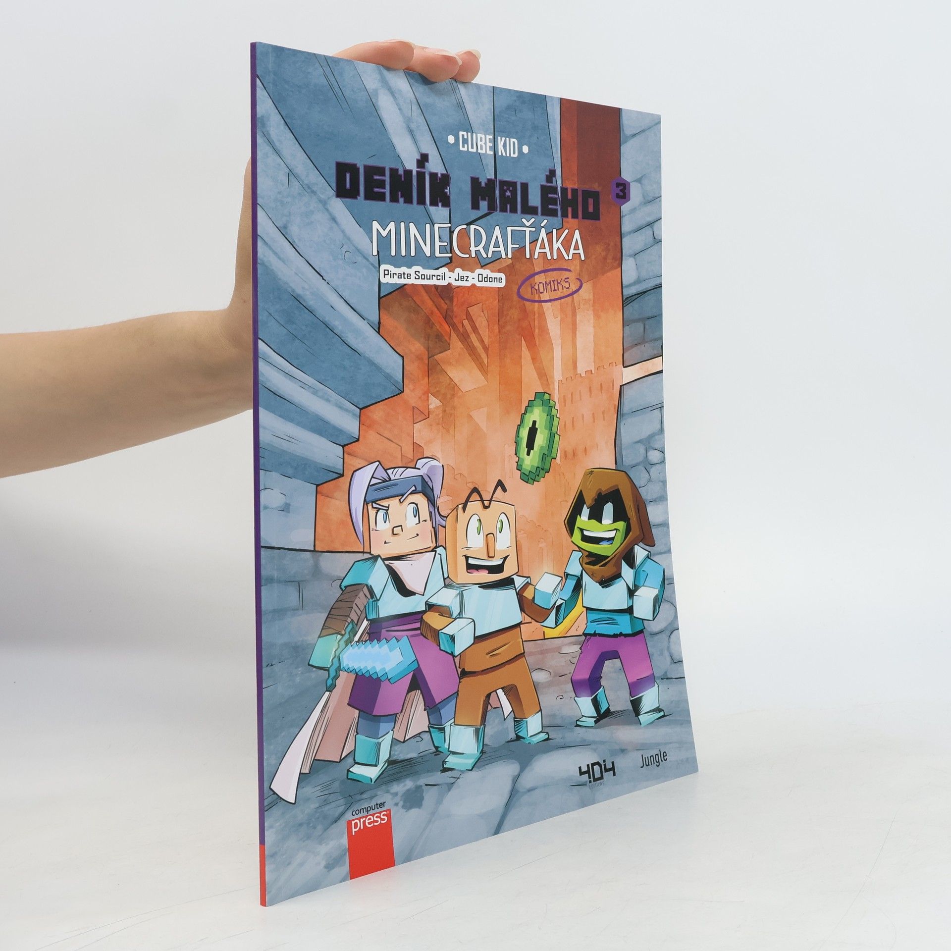 Mária Haraštová Deník malého Minecrafťáka : komiks. 3, Výprava pouští