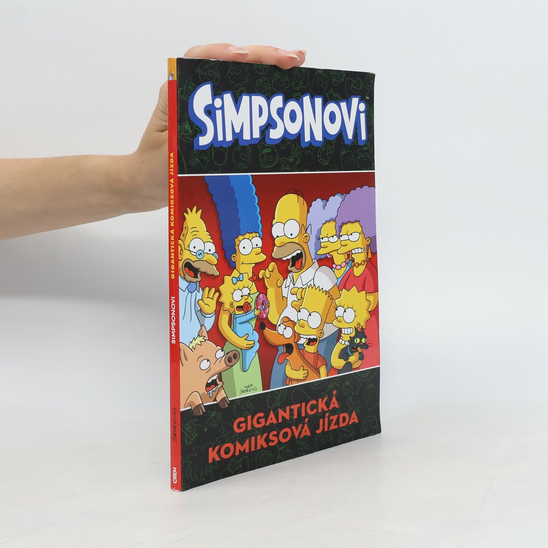 Filip Škába Simpsonovi : gigantická komiksová jízda