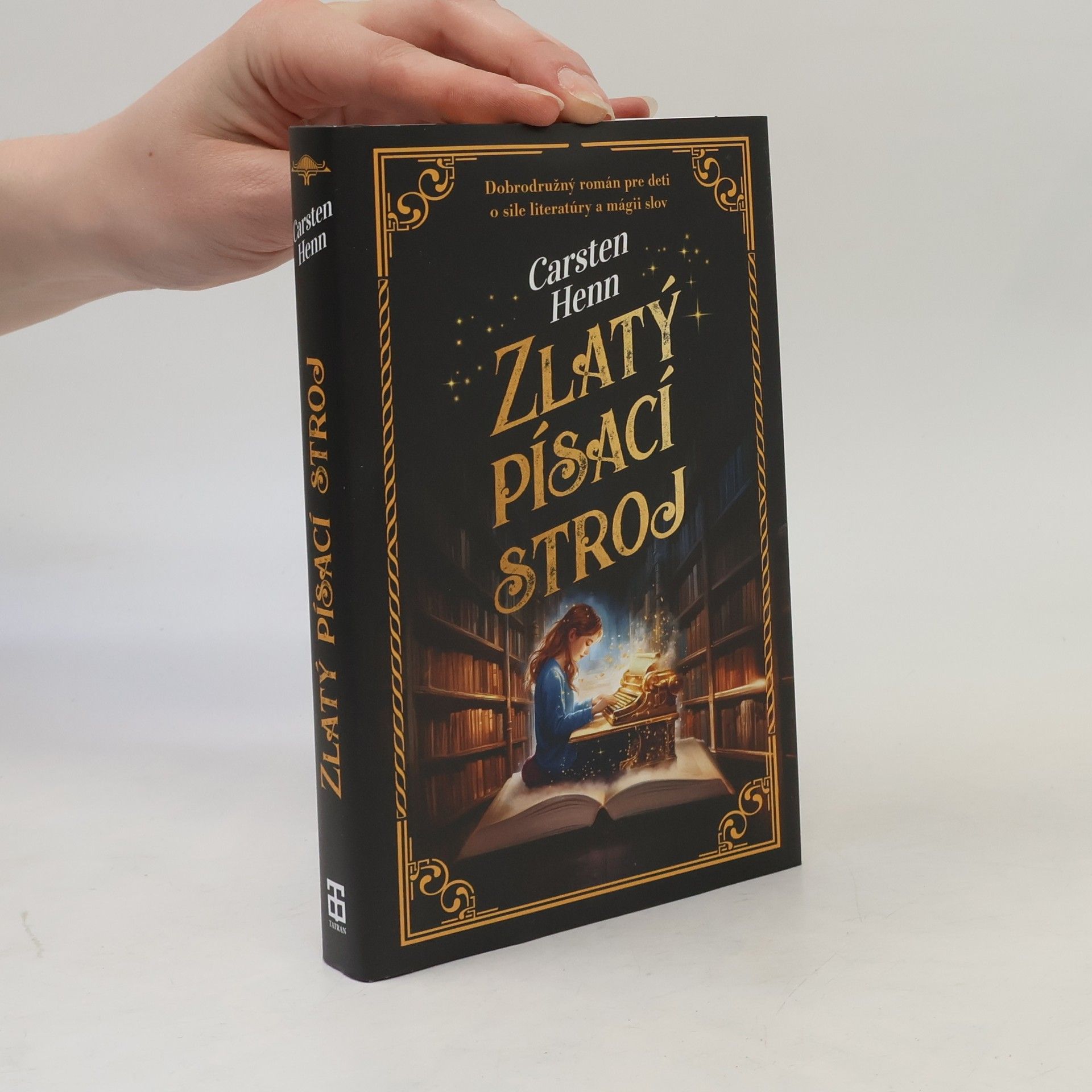 Carsten Henn Zlatý písací stroj