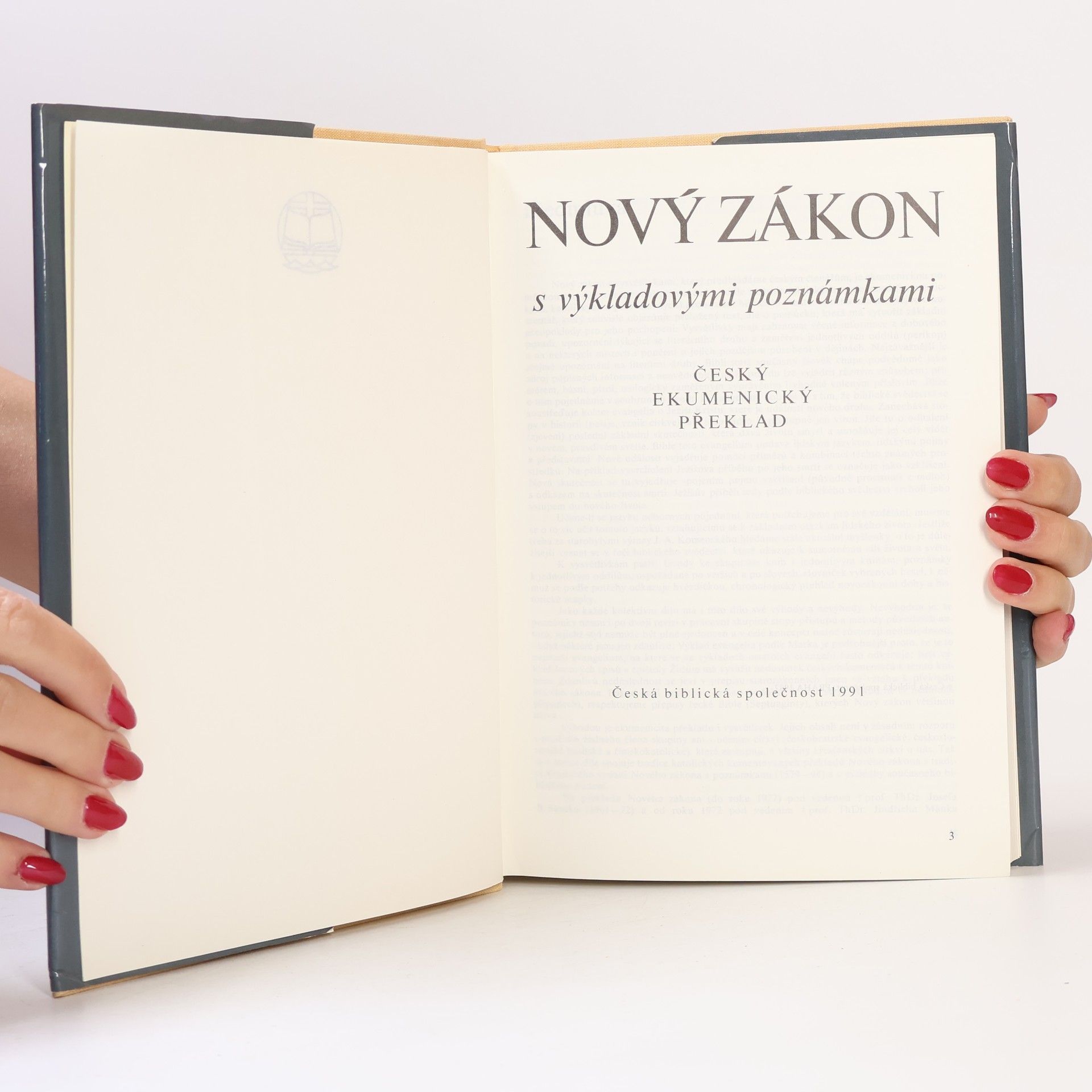 Various authors Nový zákon s výkladovými poznámkami