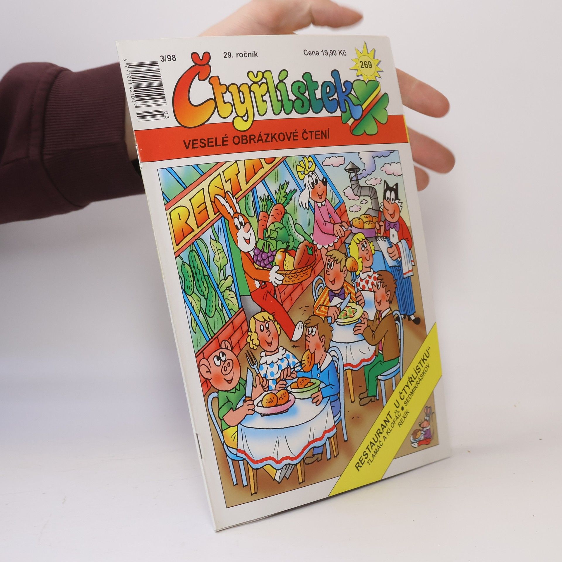 Autores varios Čtyřlístek 269. 3/1998. Restaurant u Čtyřlístku
