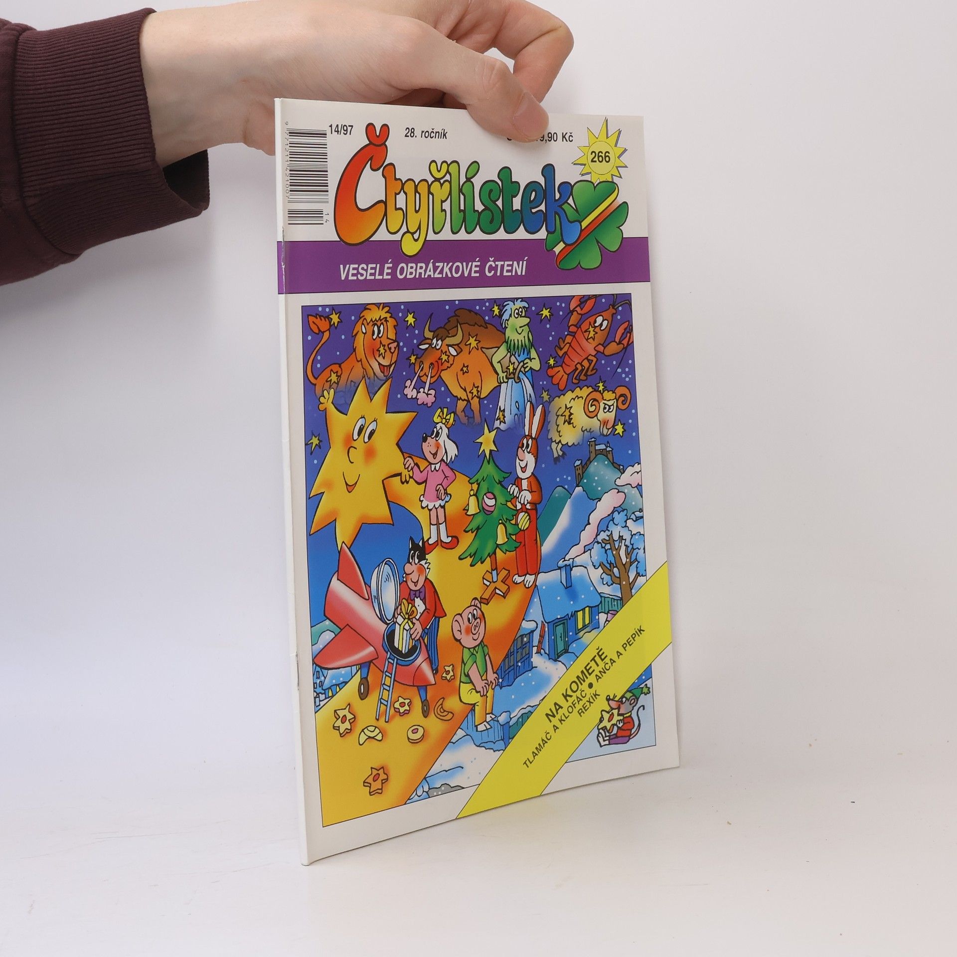 Autores varios Čtyřlístek 14/1997 266. Na kometě