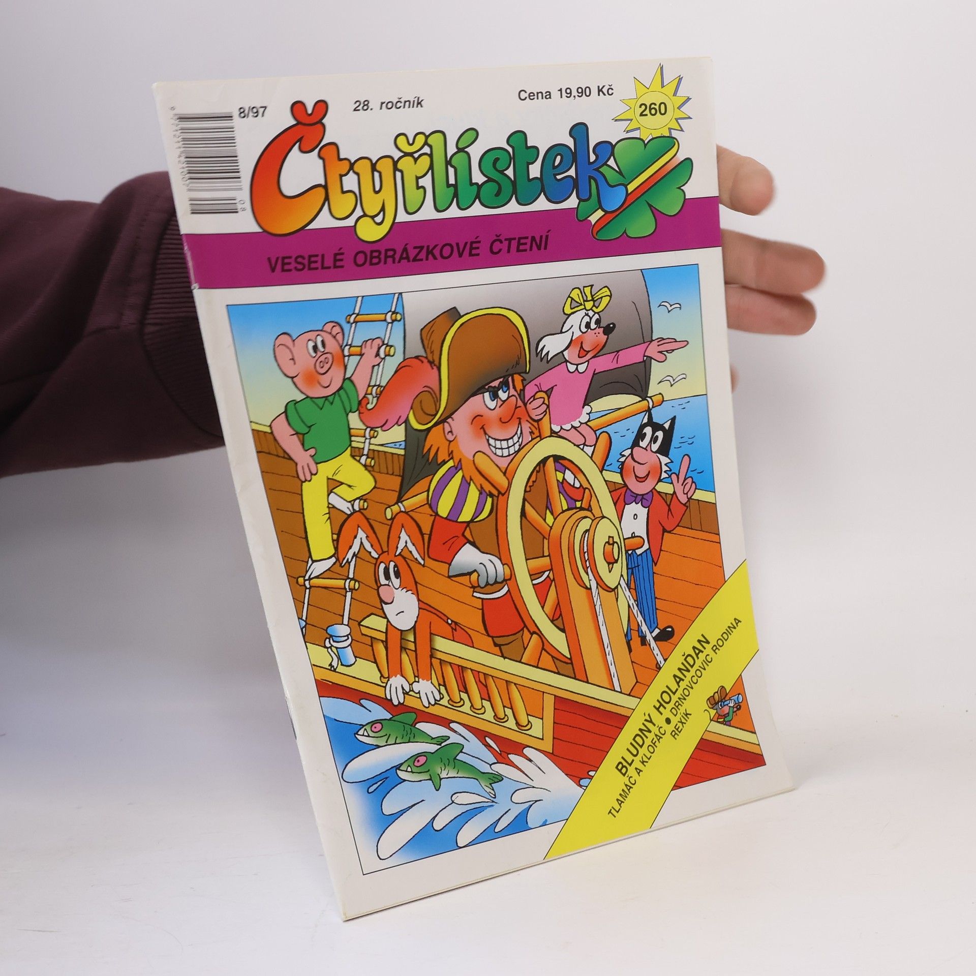 Autorenkollektiv Čtyřlístek 260. 8/1997. Bludný Holanďan