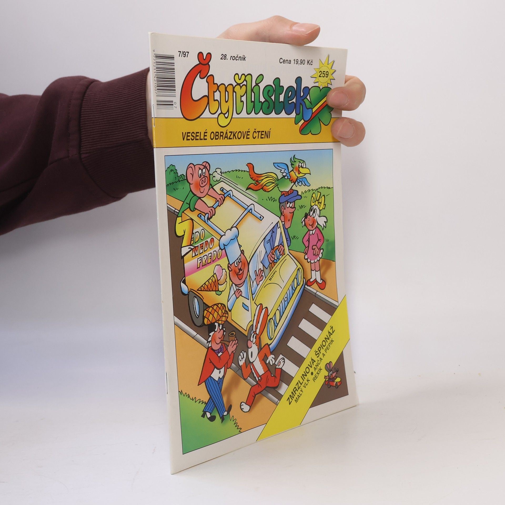Kolektív autorov Čtyřlístek č. 259, 7/97