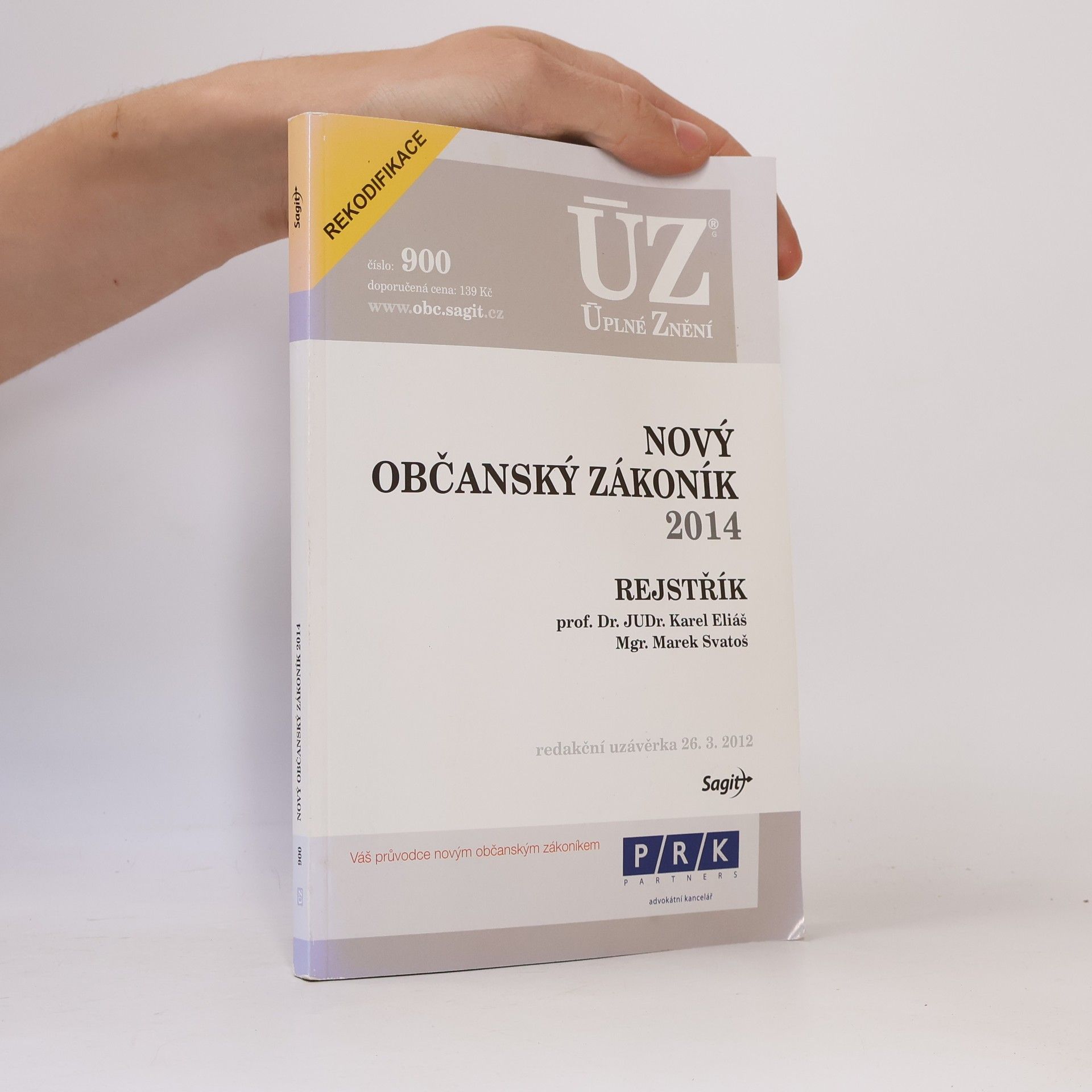 Marek Svatoš Nový občanský zákoník