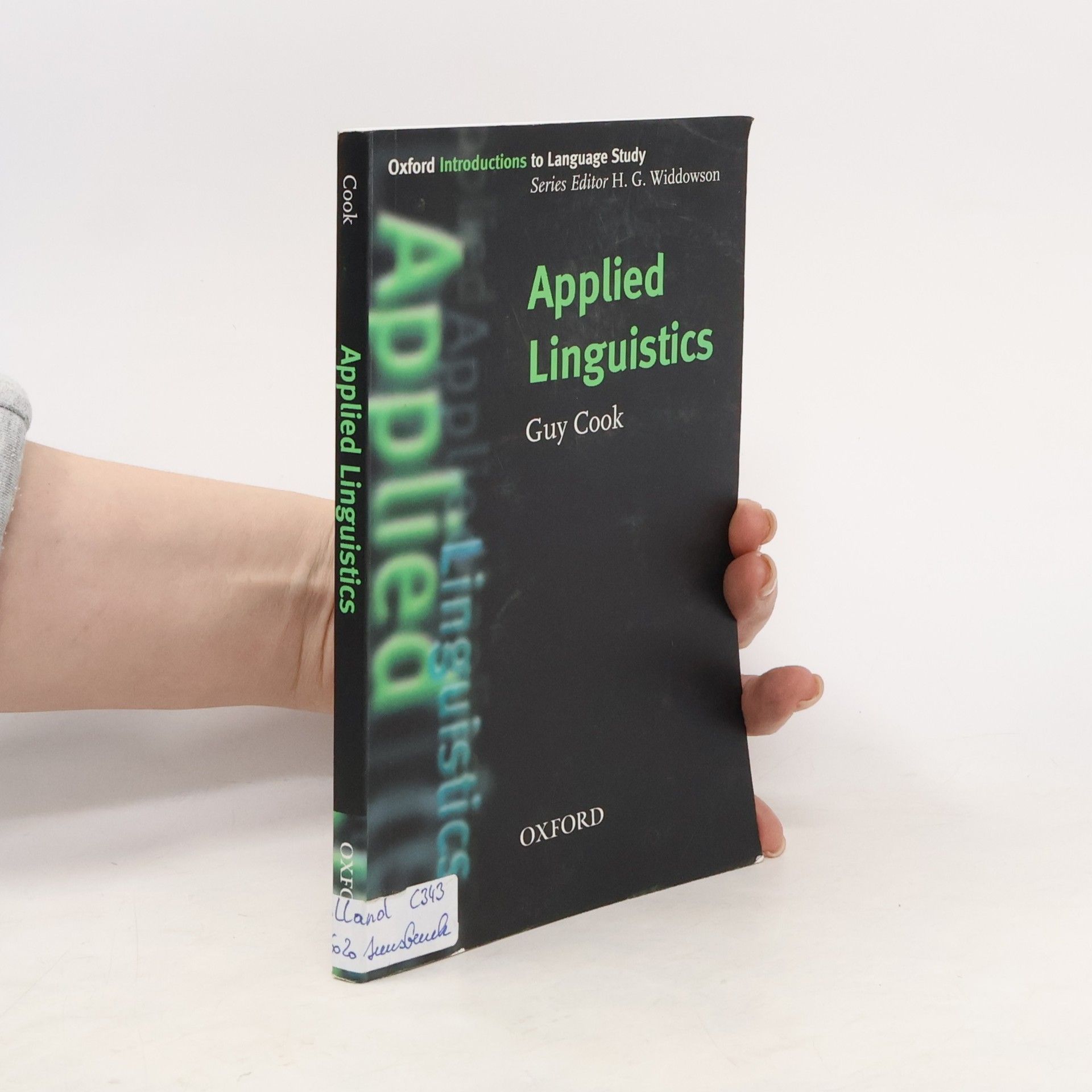 Guy Guy W. D. Cook Applied linguistics