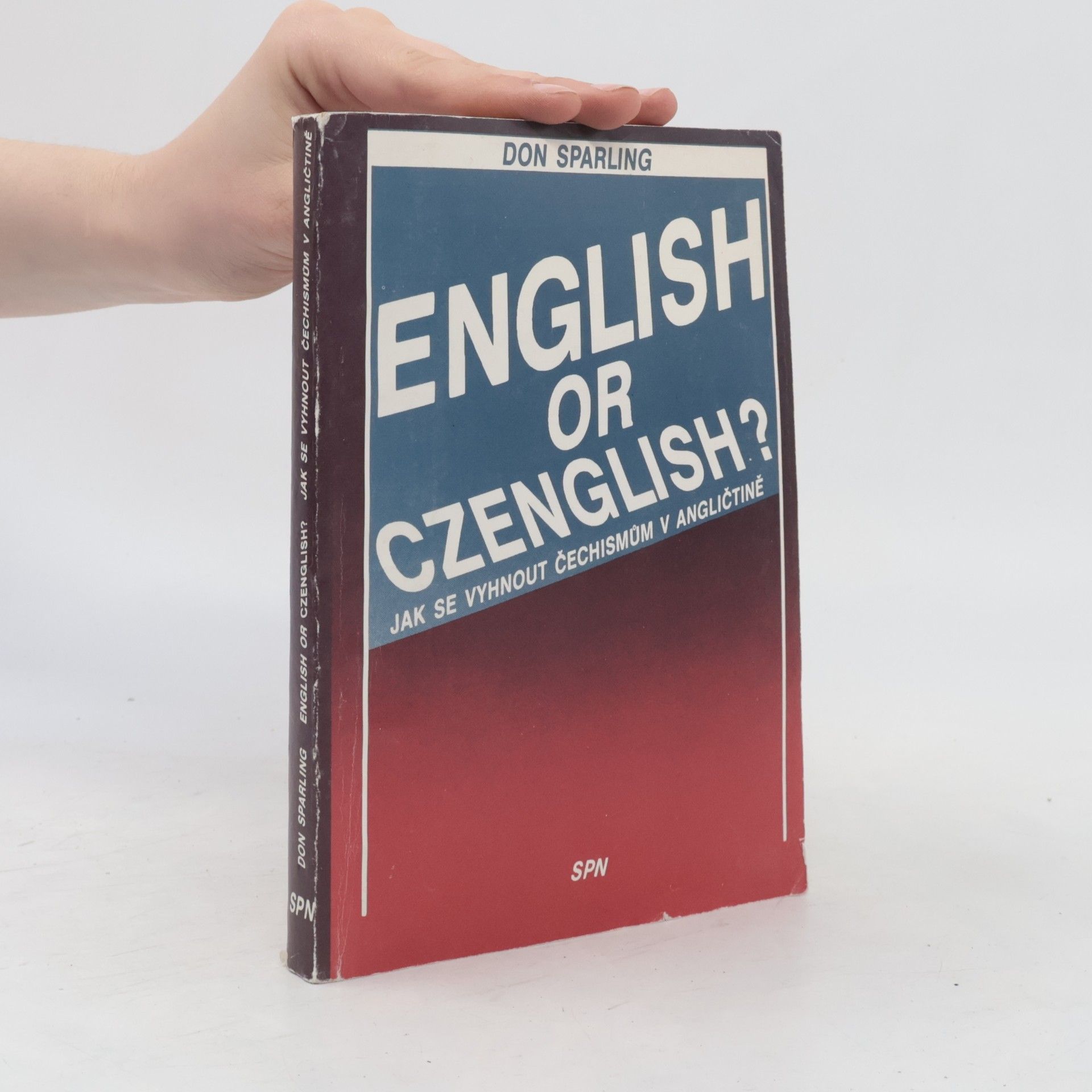 Thomas Donaldson Sparling English or Czenglish?