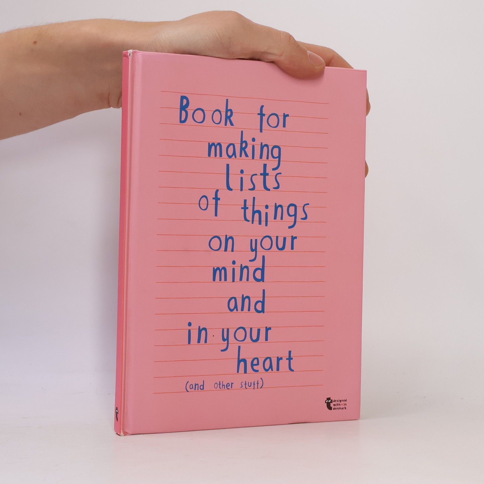 Autorenkollektiv Book for making lists of things on your mind and in your heart