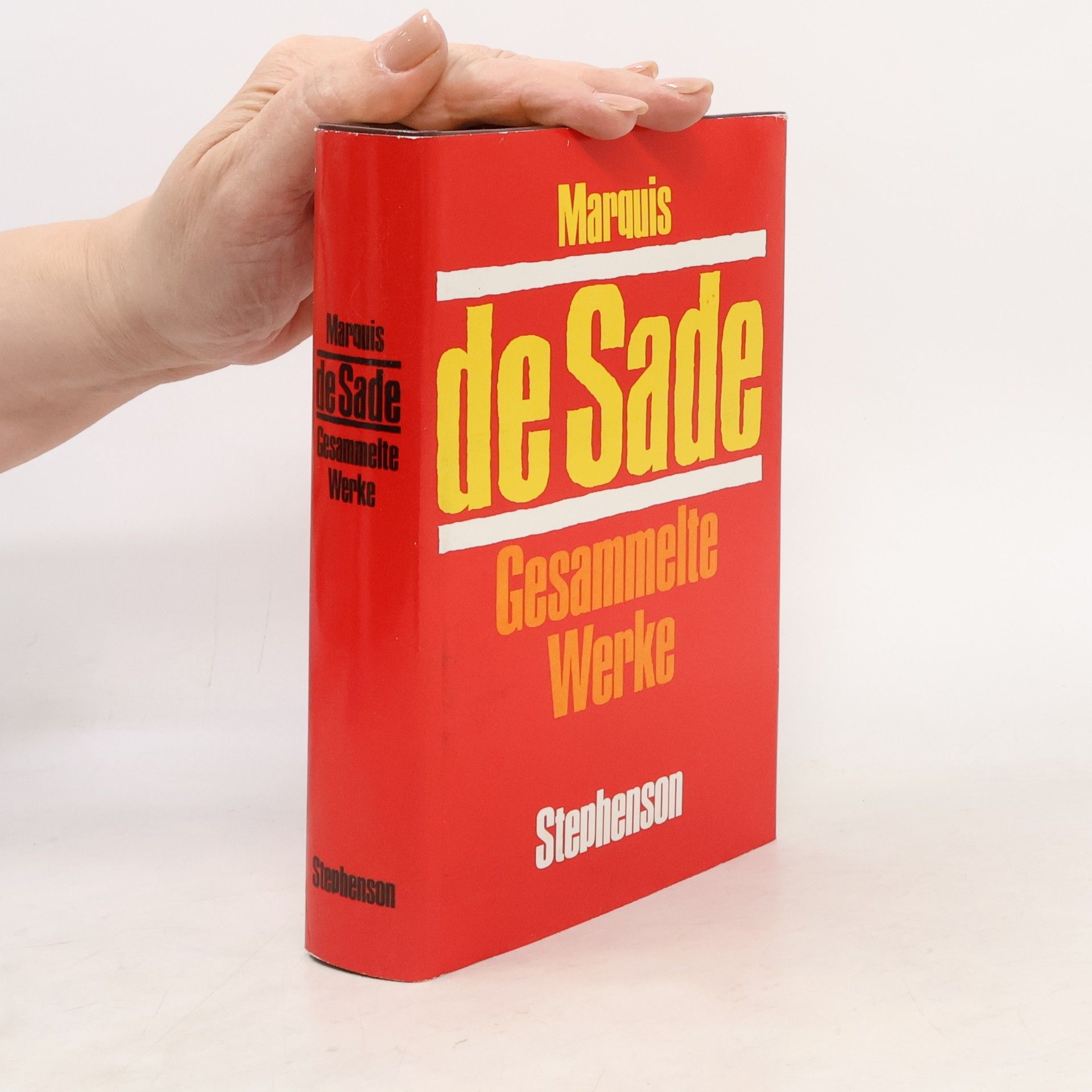 Marquis de Sade Gesammelte Werke