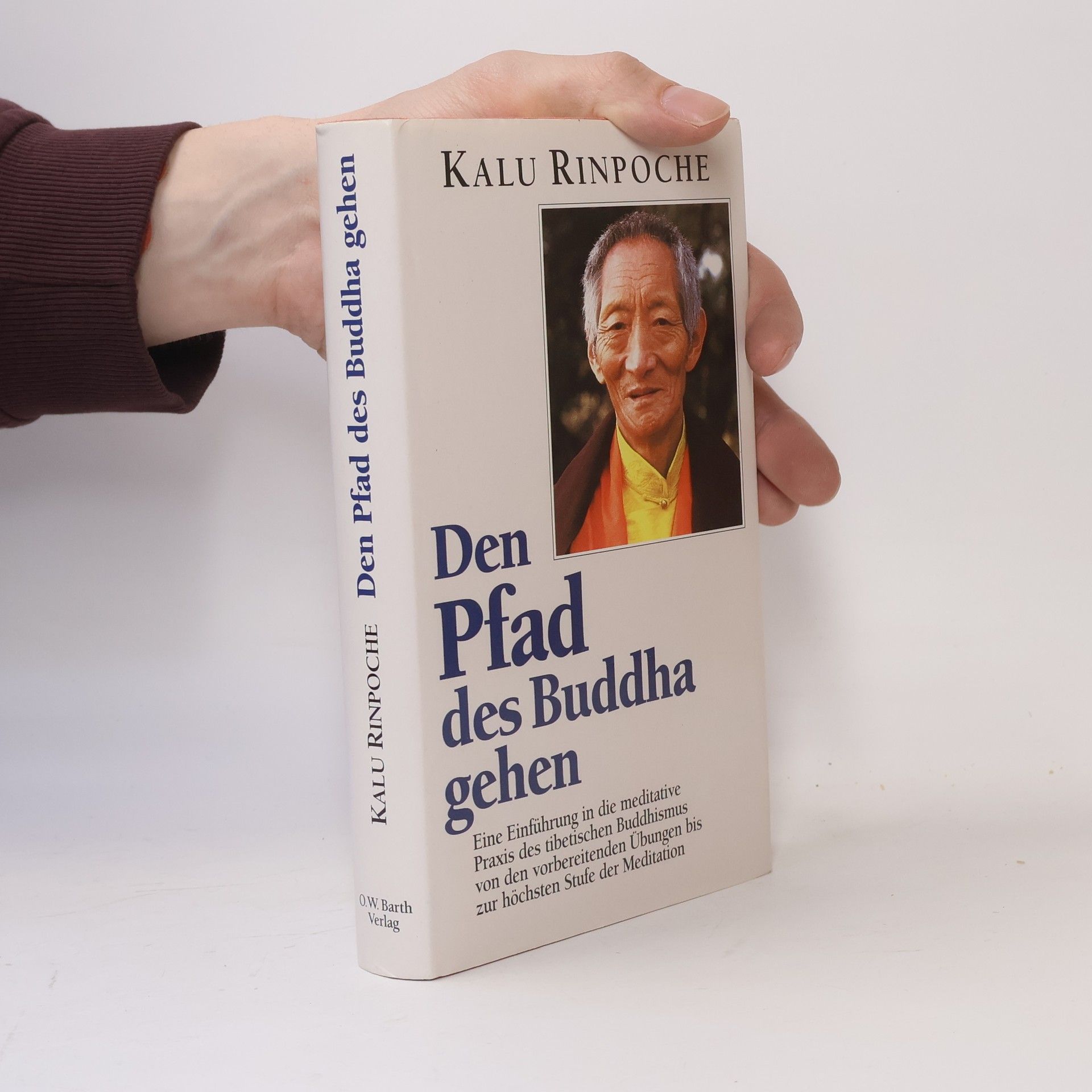 Den Pfad des Buddha gehen. Eine Einführung in die meditative Praxis des tibetischen Buddhismus von den vorbereitenden Übungen bis zur höchsten Stufe der Meditation