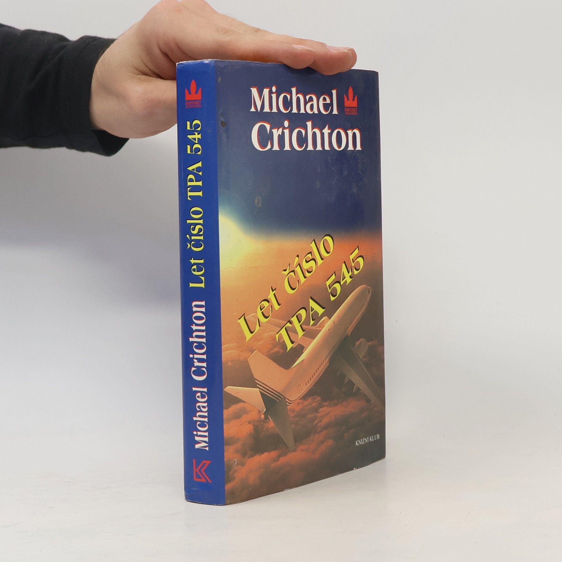 Michael Crichton Let číslo TPA 545