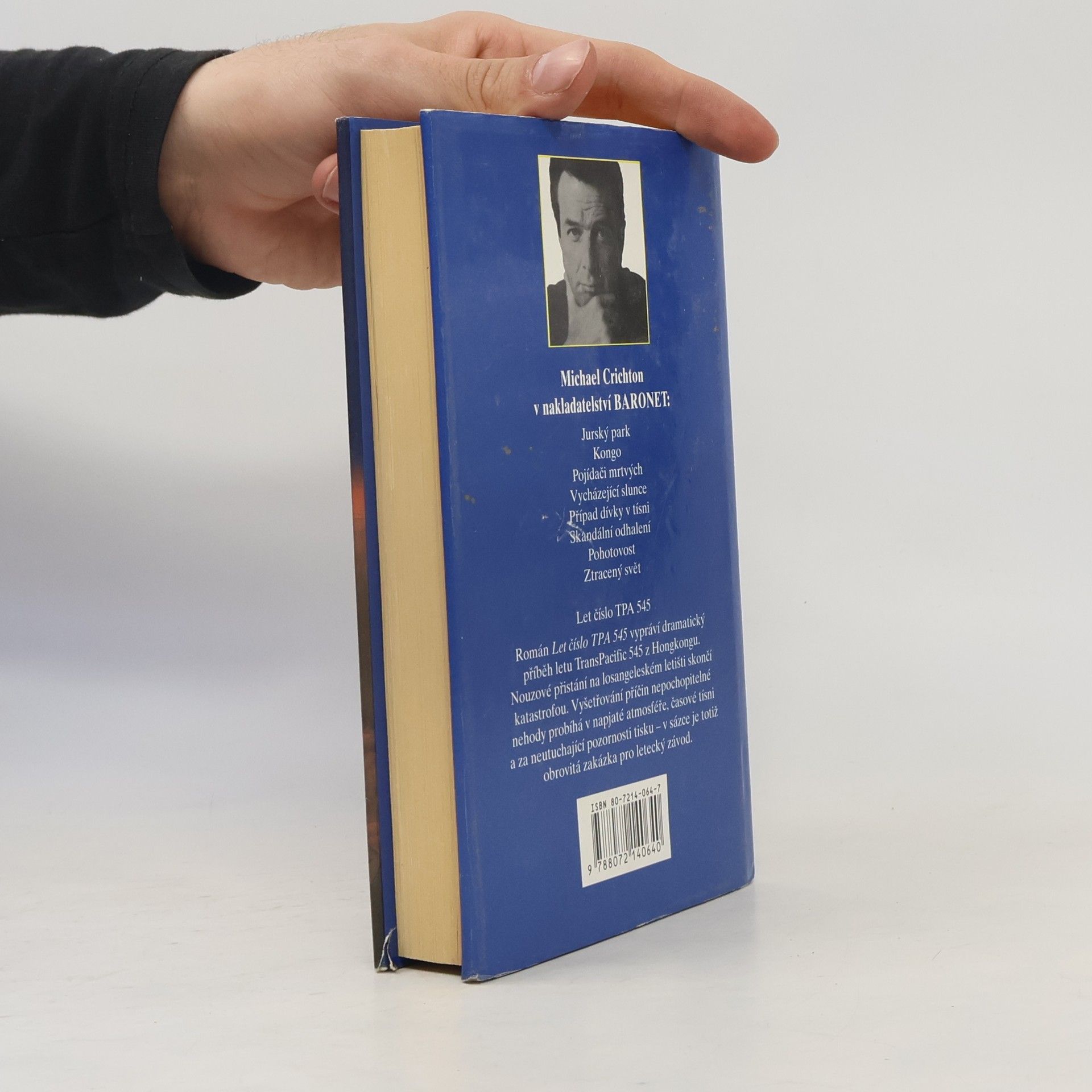 Michael Crichton Let číslo TPA 545