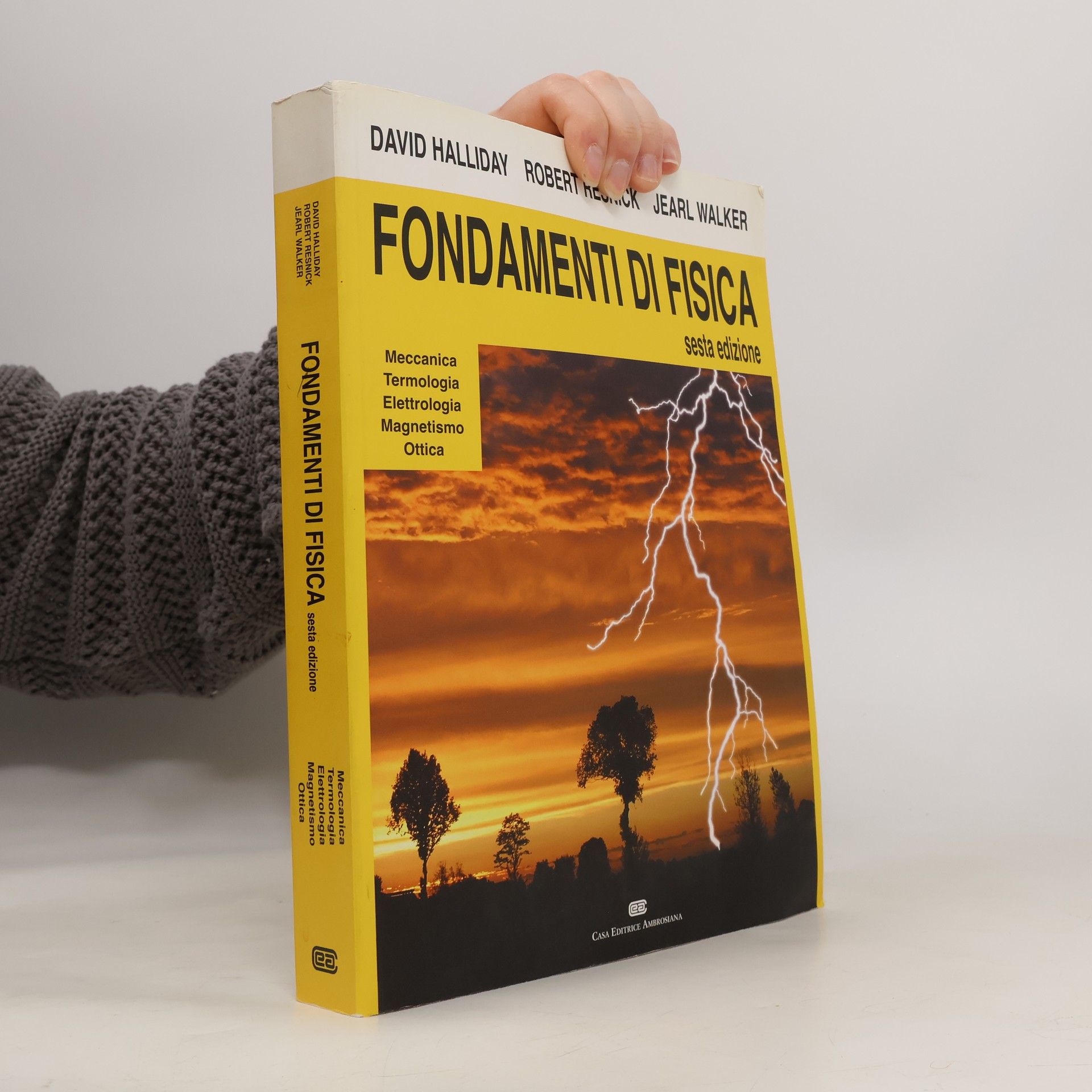Fondamenti di fisica. Meccanica, termologia, elettrologia, magnetismo, ottica - Sesta edizione