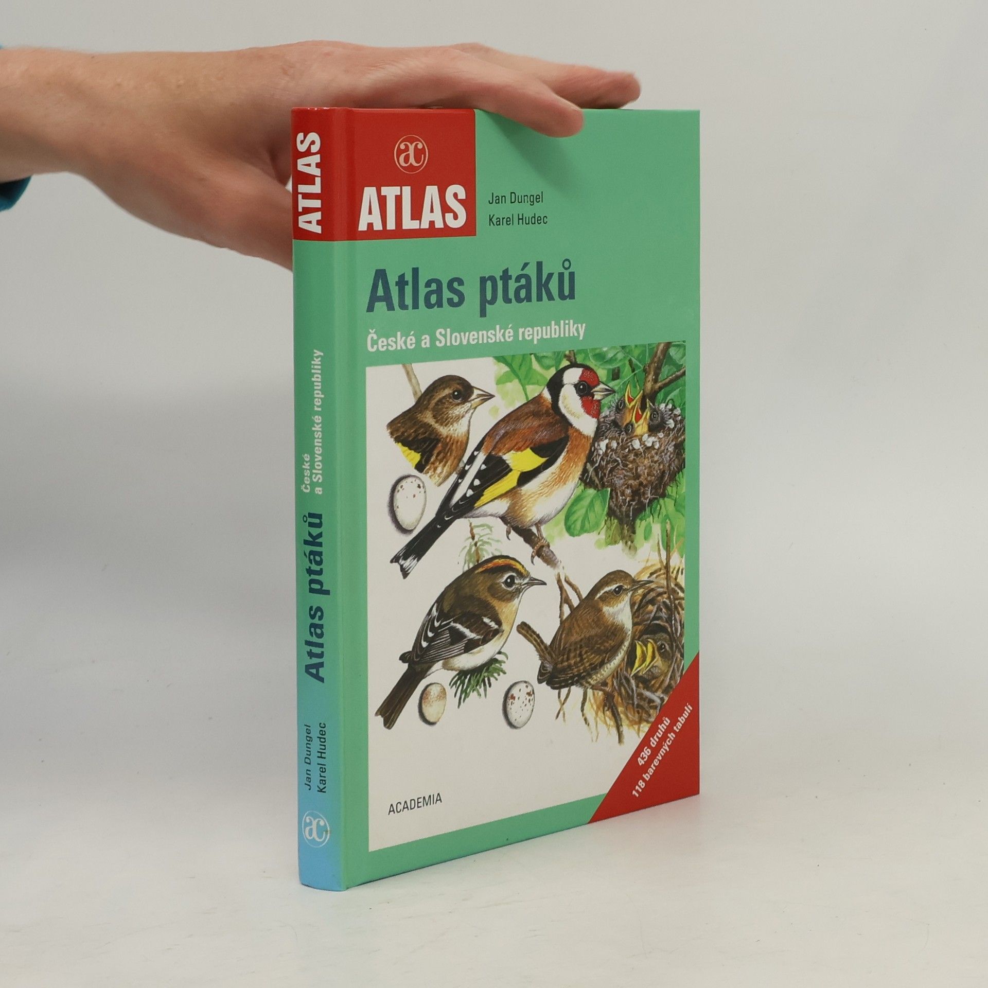 Karel Hudec Atlas ptáků České a Slovenské republiky