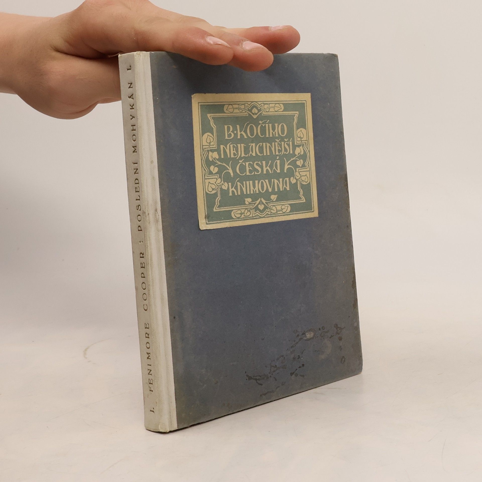 James Fenimore Cooper Poslední Mohykán I.