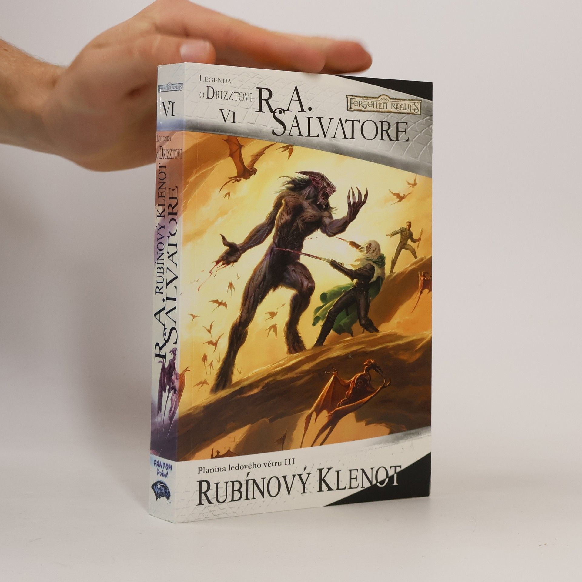 R. A. Salvatore Planina ledového větru III. Rubínový klenot