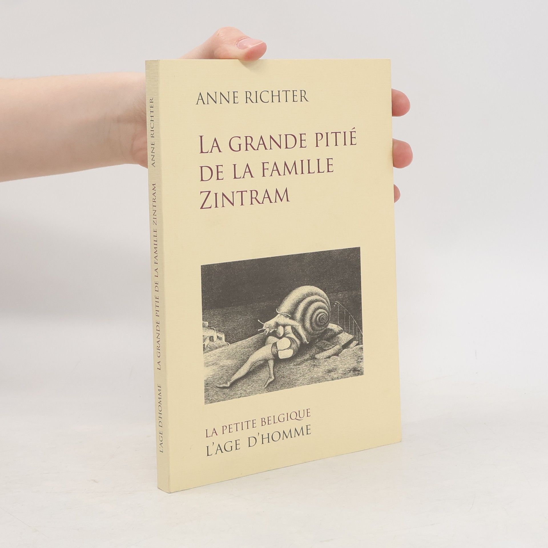 Anne Richter La grande pitié de la famille Zintram