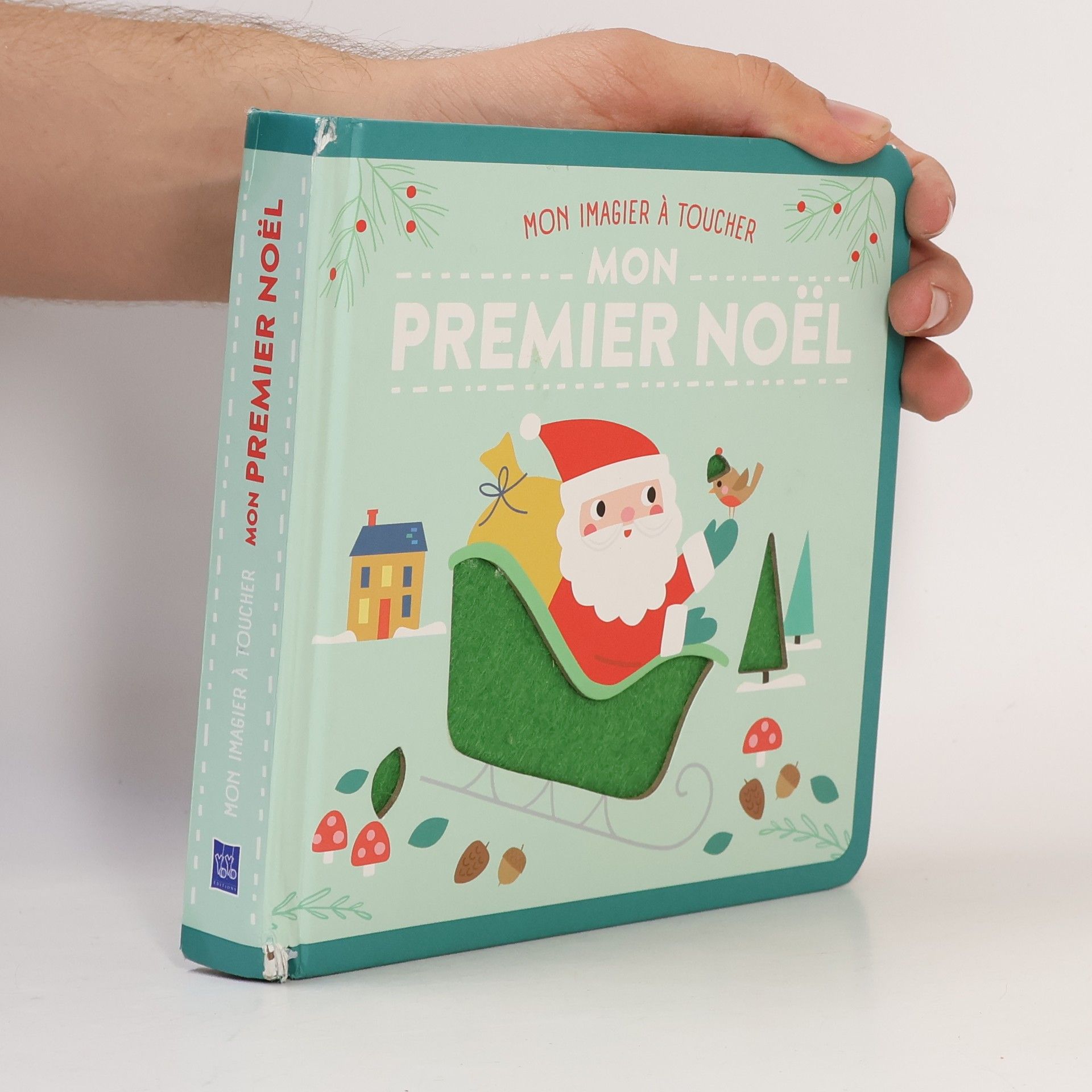 Collectif d'auteurs Mon imagier a toucher. Mon premier Noël