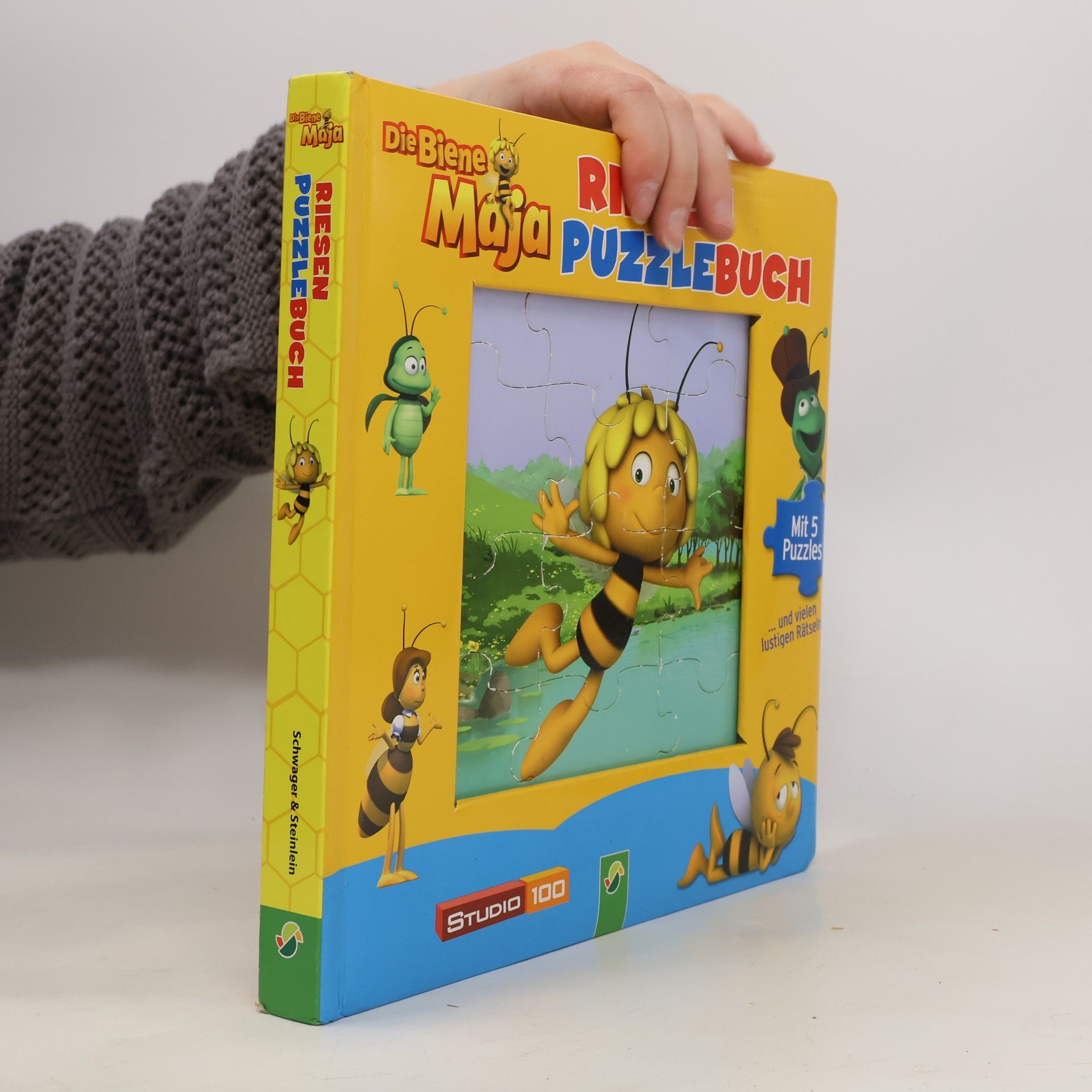 Autores varios Die Biene Maja. Riesen Puzzlebuch