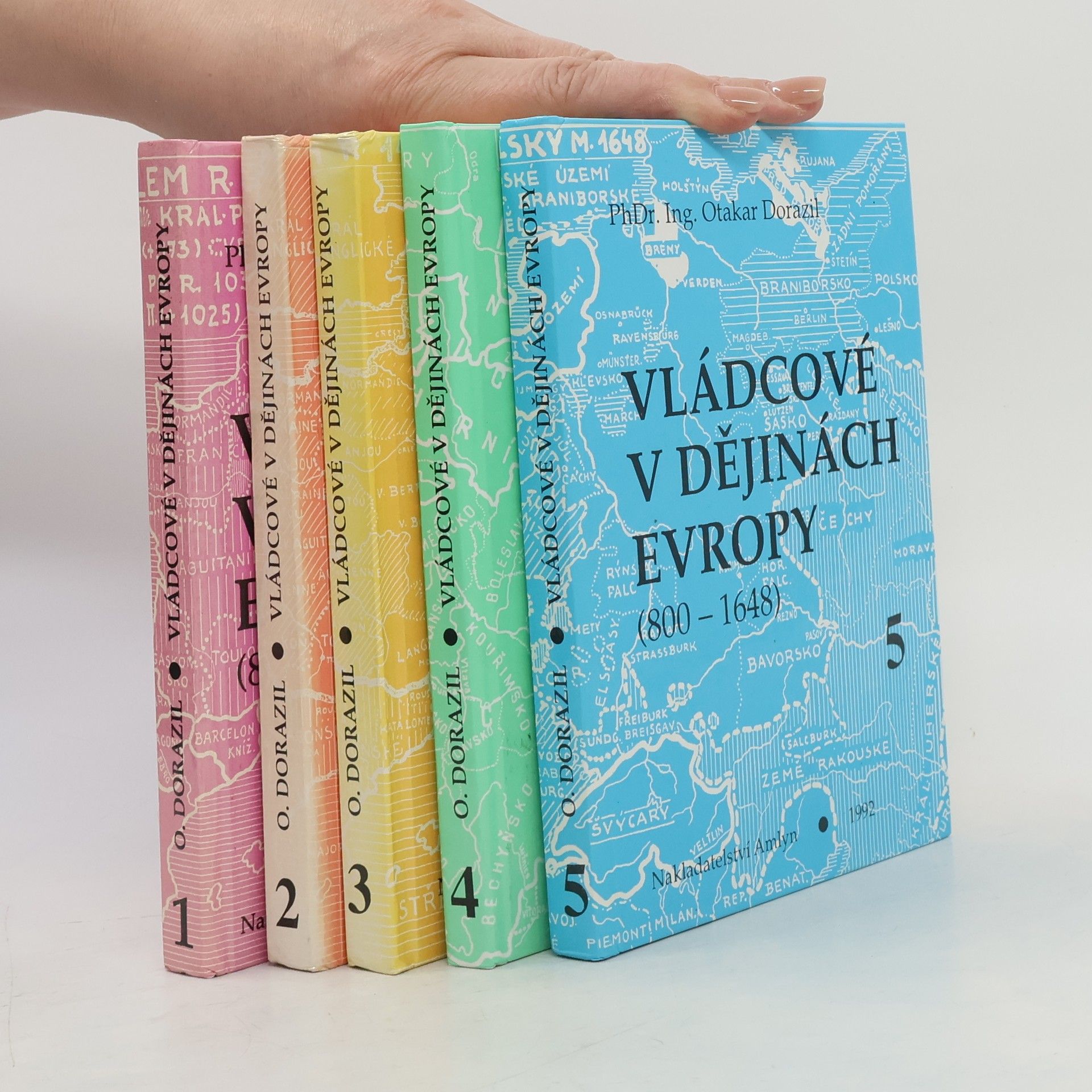Otakar Dorazil Vládcové v dějinách Evropy. 1.-5. díl
