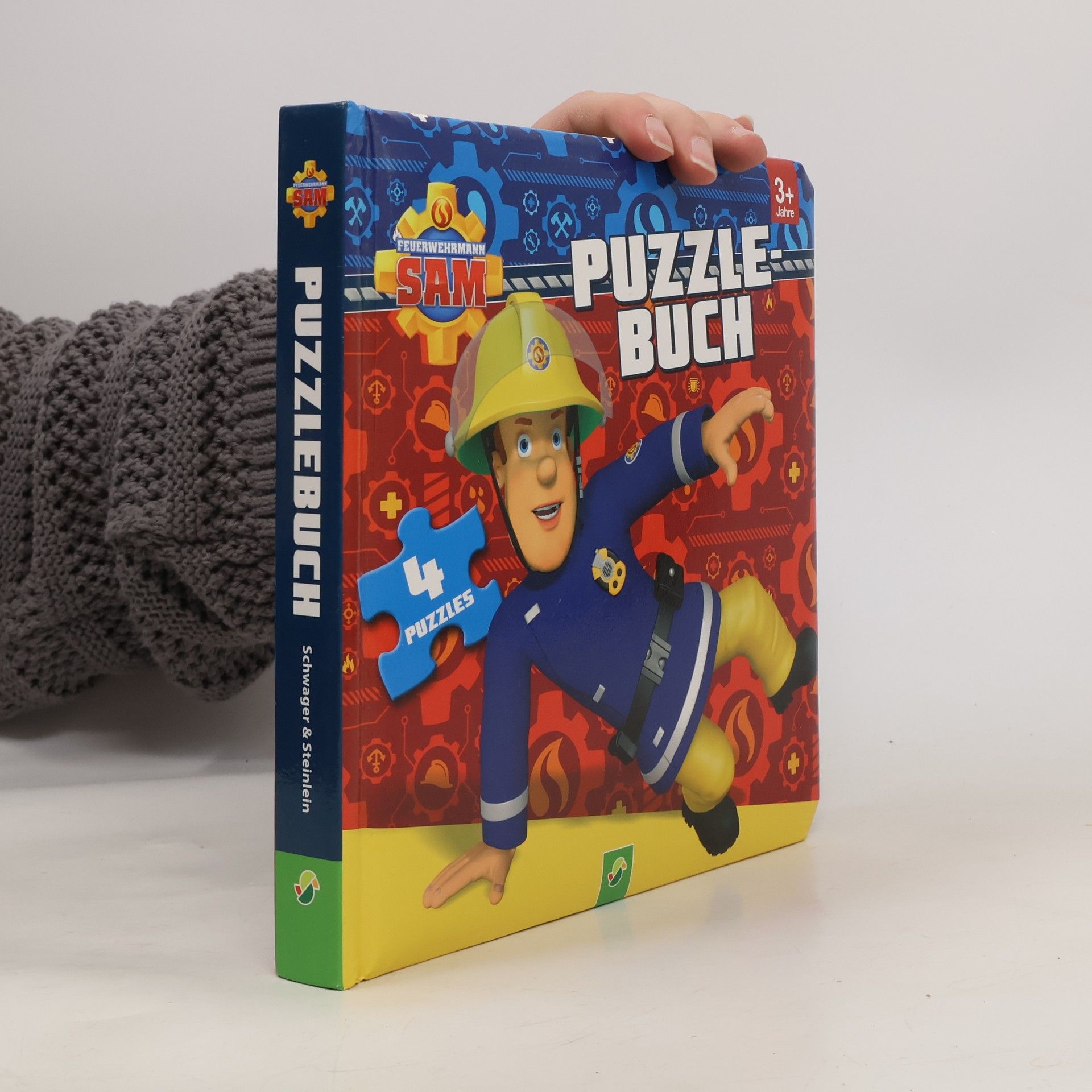 Kolektiv autorů Fireman Sam. Knižka s Puzzle
