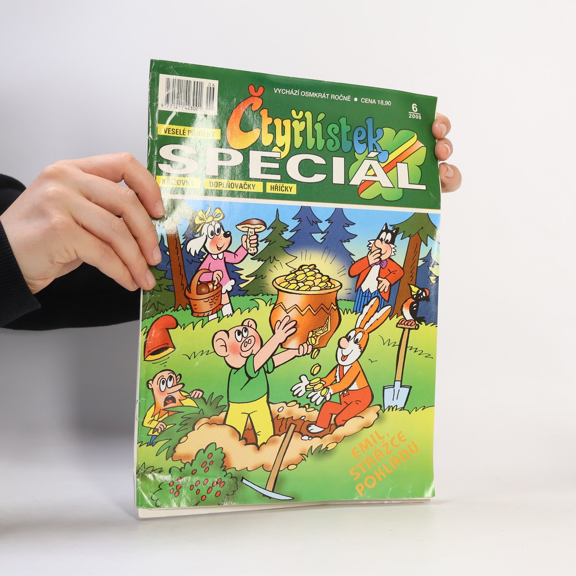 Autorenkollektiv Čtyřlístek Speciál 6/2000 Emil strážce pokladu