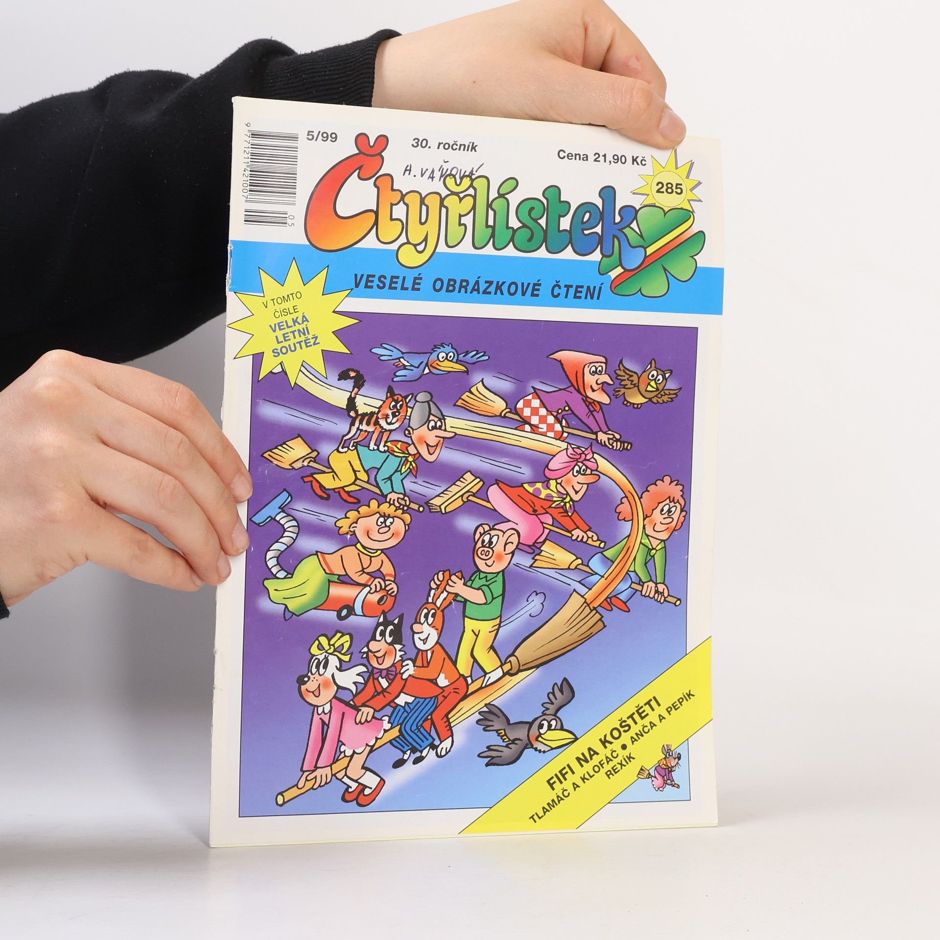 Autores varios Čtyřlístek 285. 5/1999. Fifi na koštěti