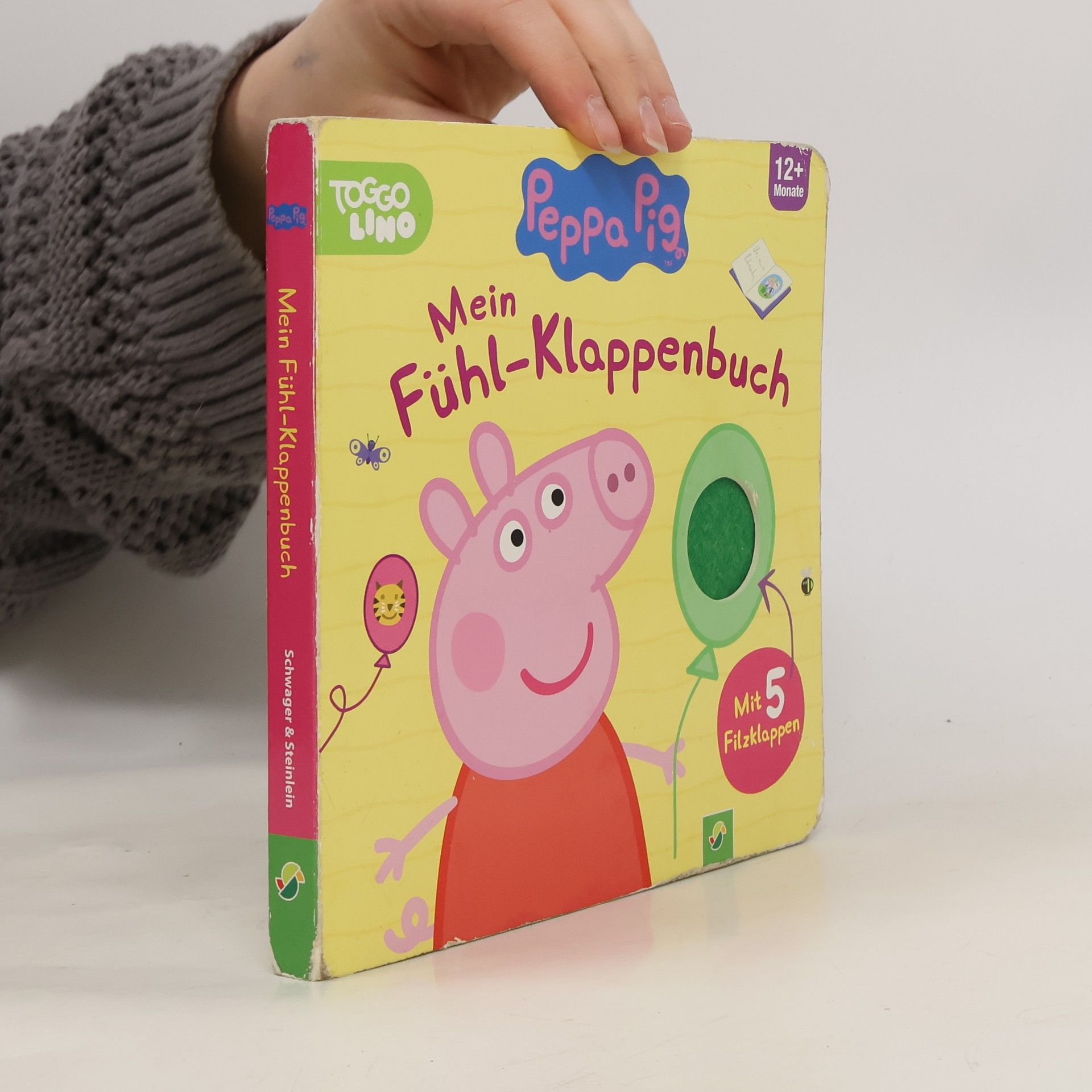 Laura Teller Peppa Pig Mein Fühl-Klappenbuch