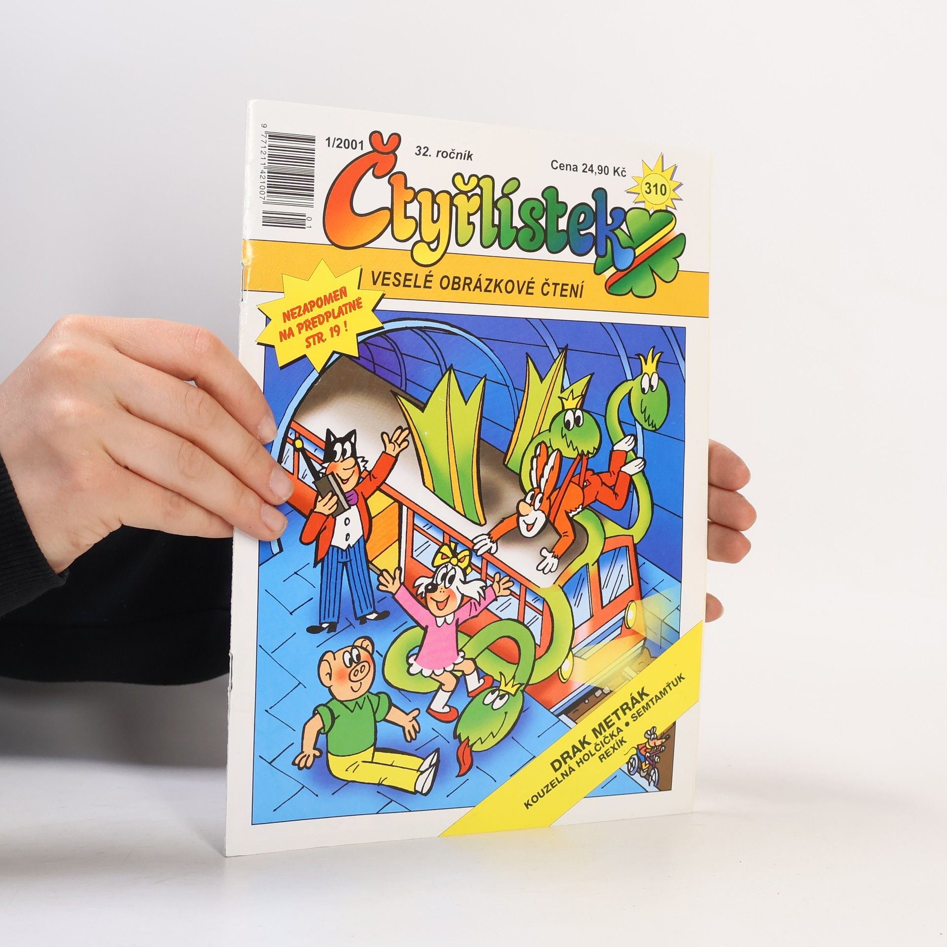 Autores varios Čtyřlístek 310. 1/2001