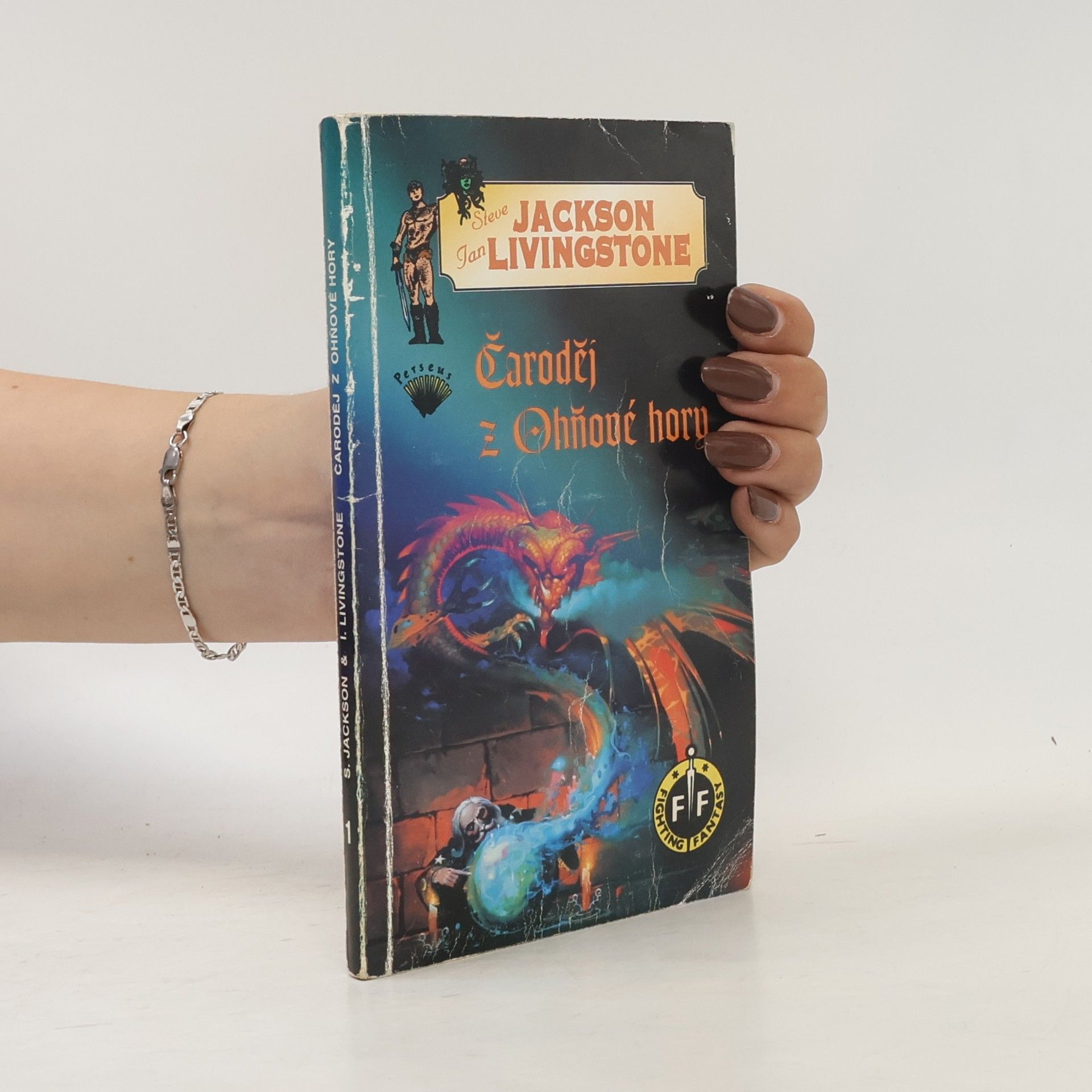 Steve Jackson Čaroděj z Ohňové hory