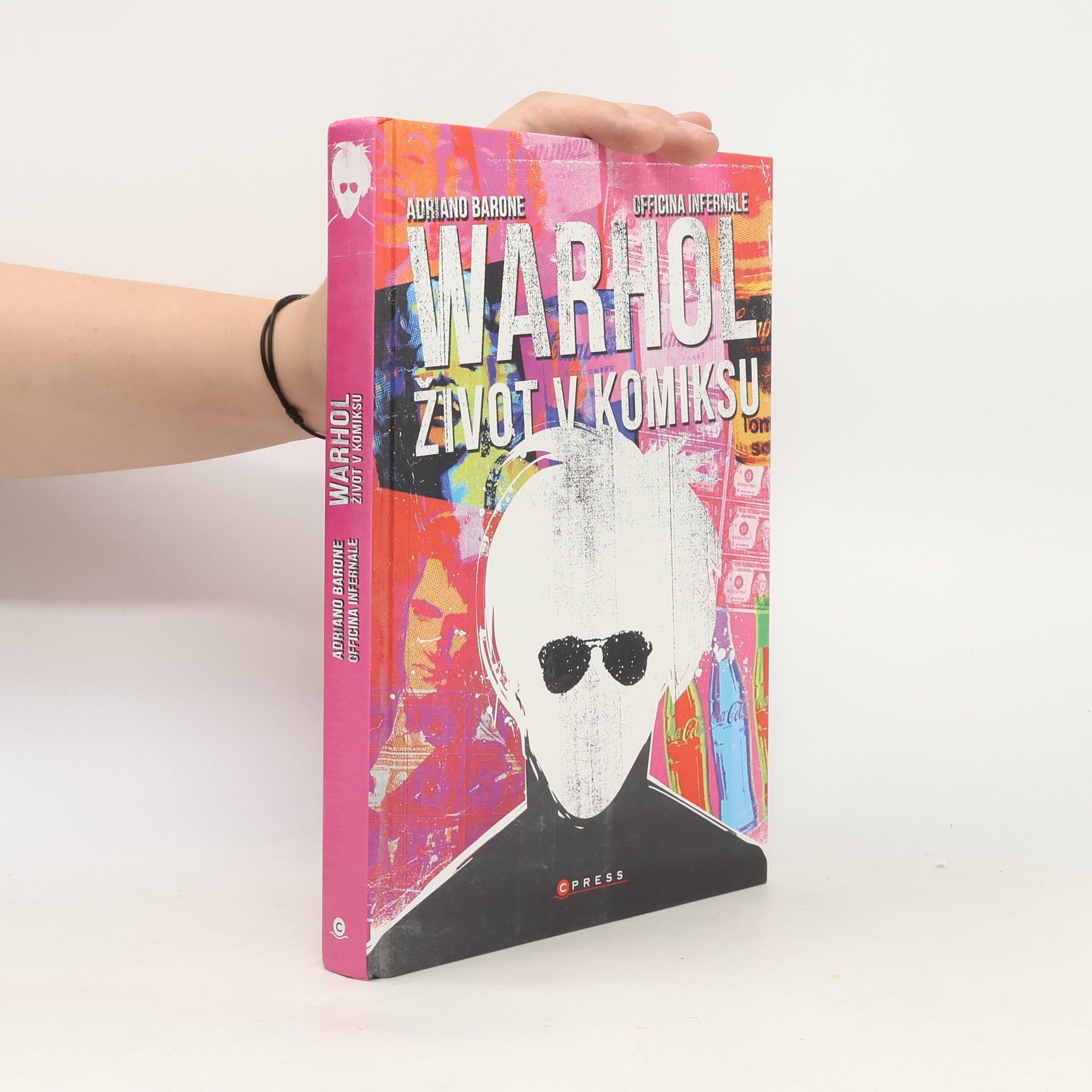 Adriano Barone Andy Warhol: Život v komiksu