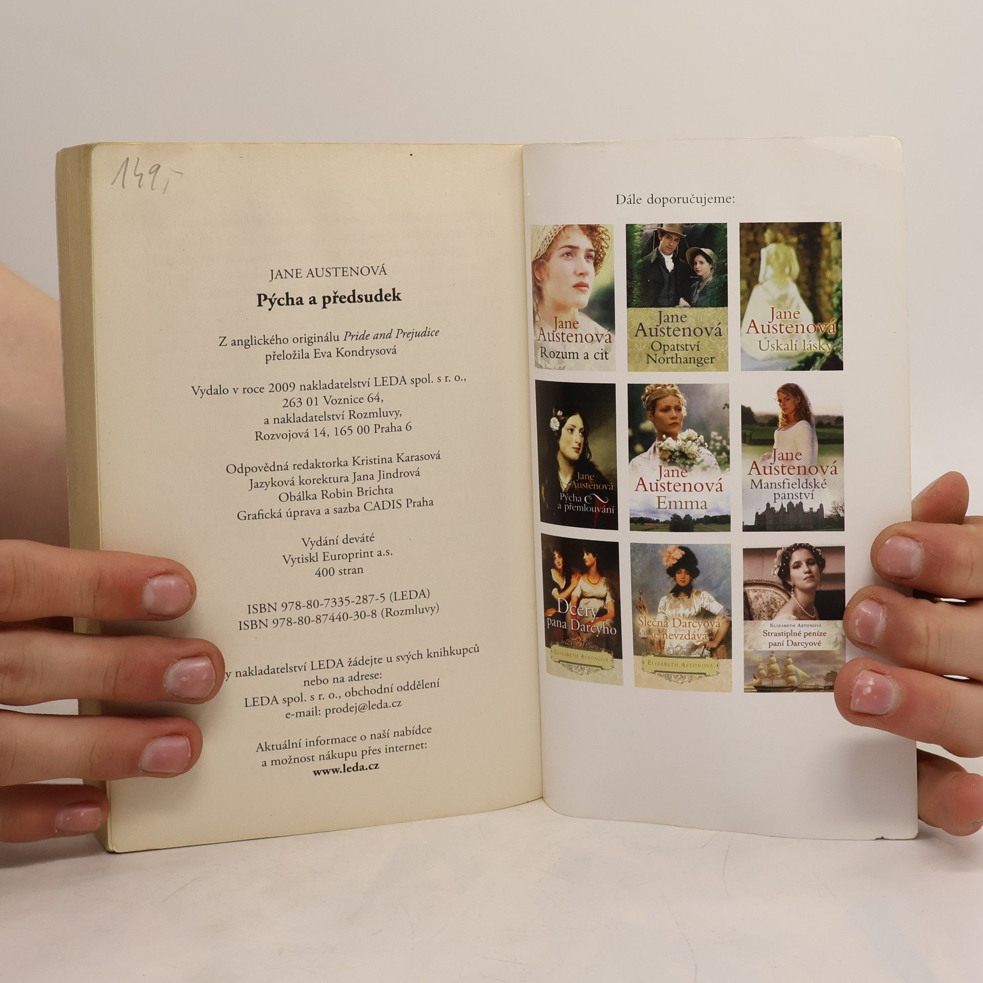 Jane Austen Pýcha a předsudek