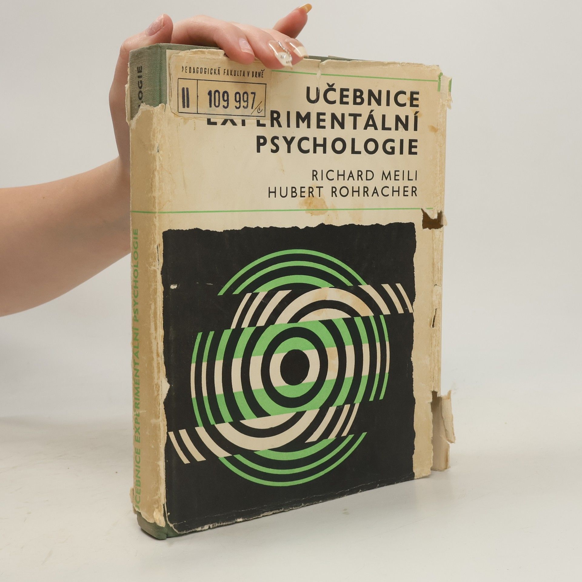 Richard Meili Učebnice experimentální psychologie