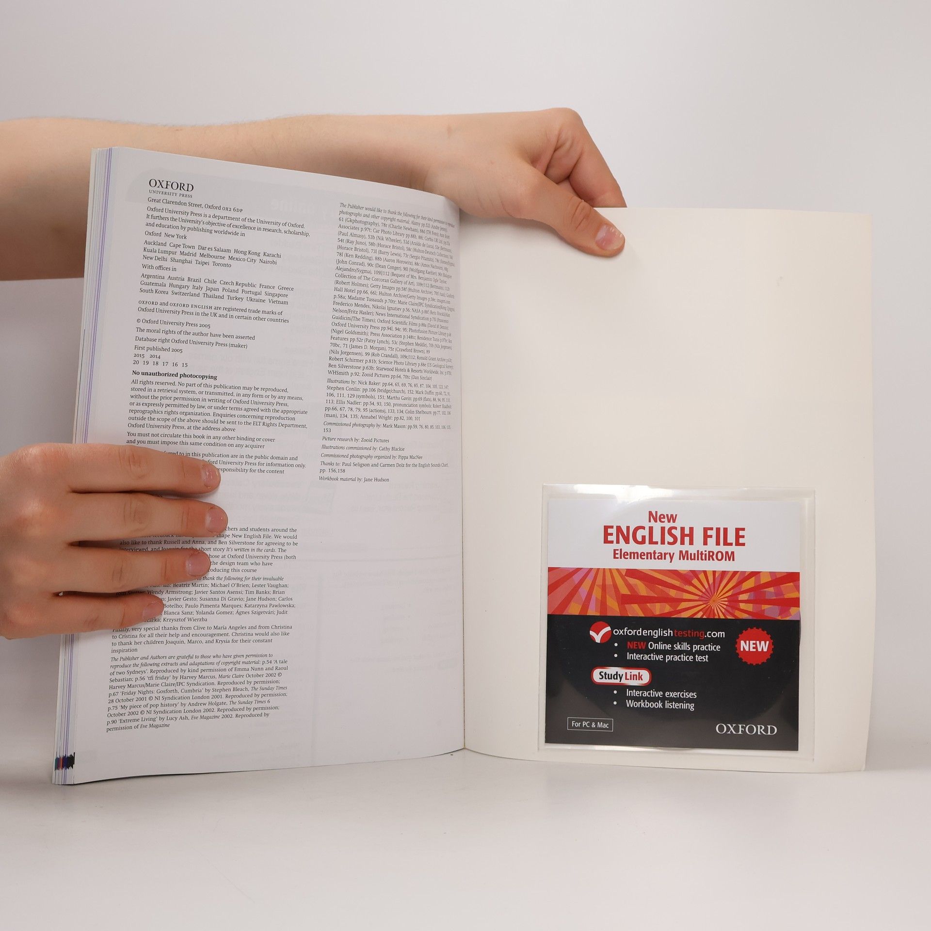 Kolektív autorov New English File: Elementary Multipack B (Student's Book B, Workbook B, MultiROM)