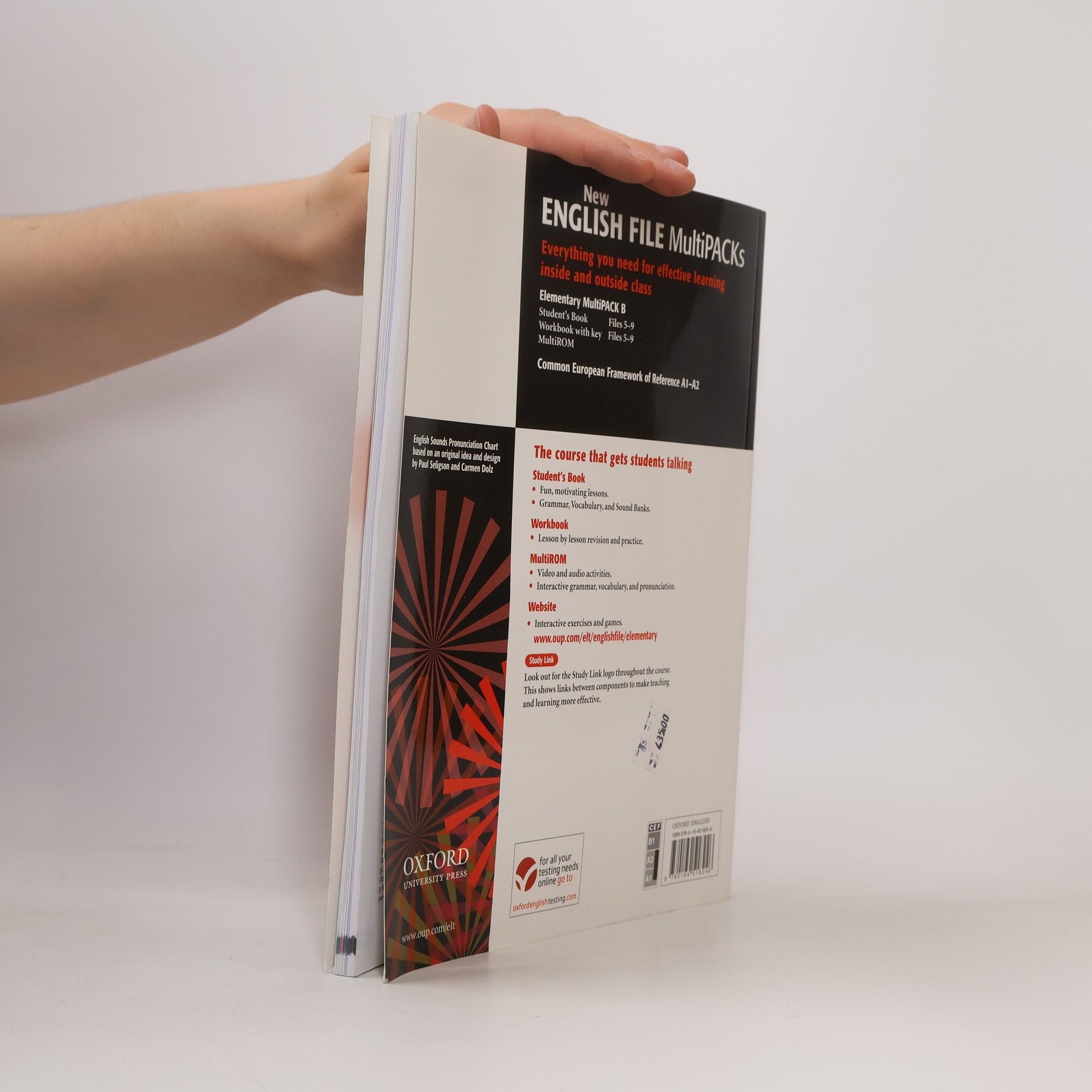 Kolektív autorov New English File: Elementary Multipack B (Student's Book B, Workbook B, MultiROM)