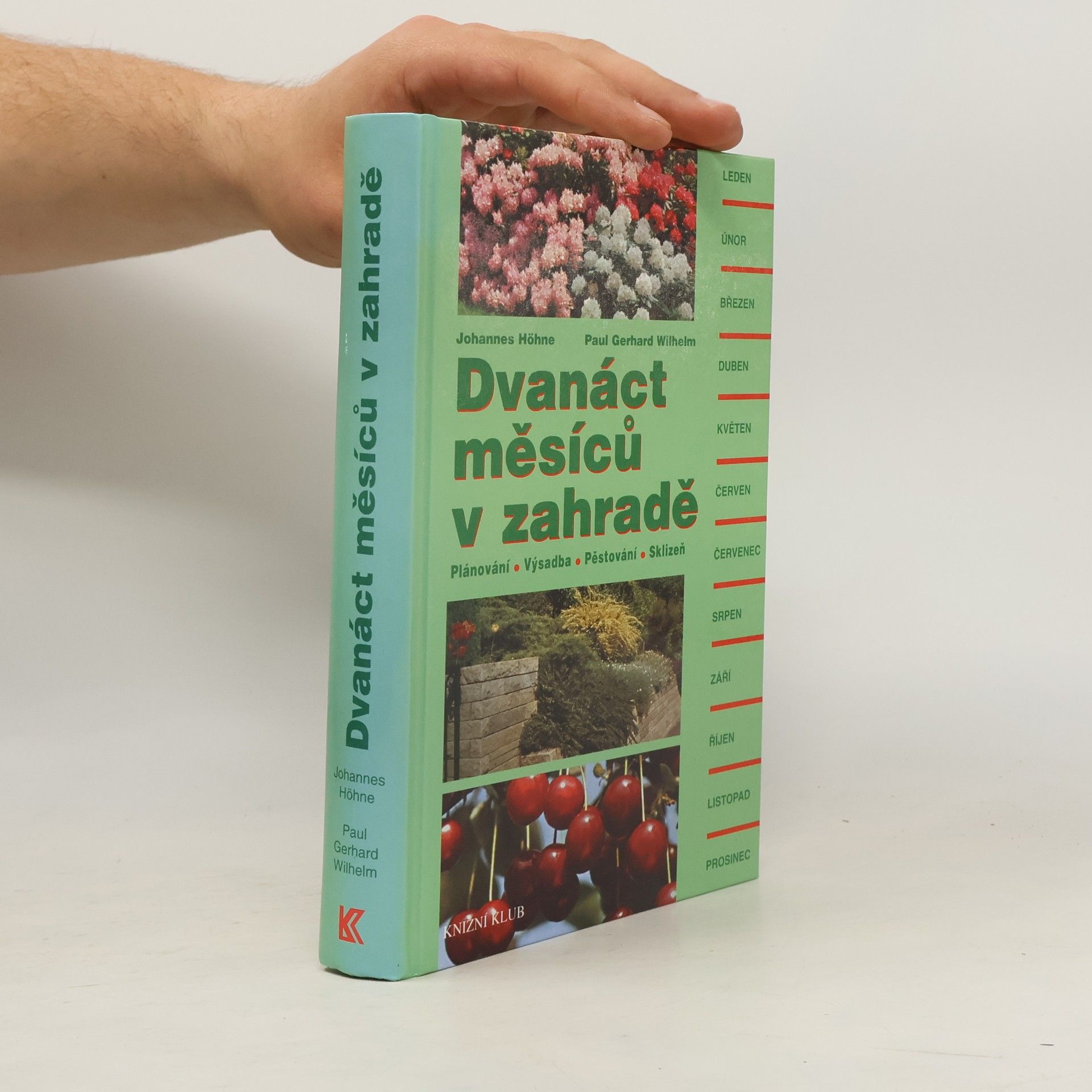 Johannes Höhne Dvanáct měsíců v zahradě. Plánování, výsadba, pěstování, sklizeň