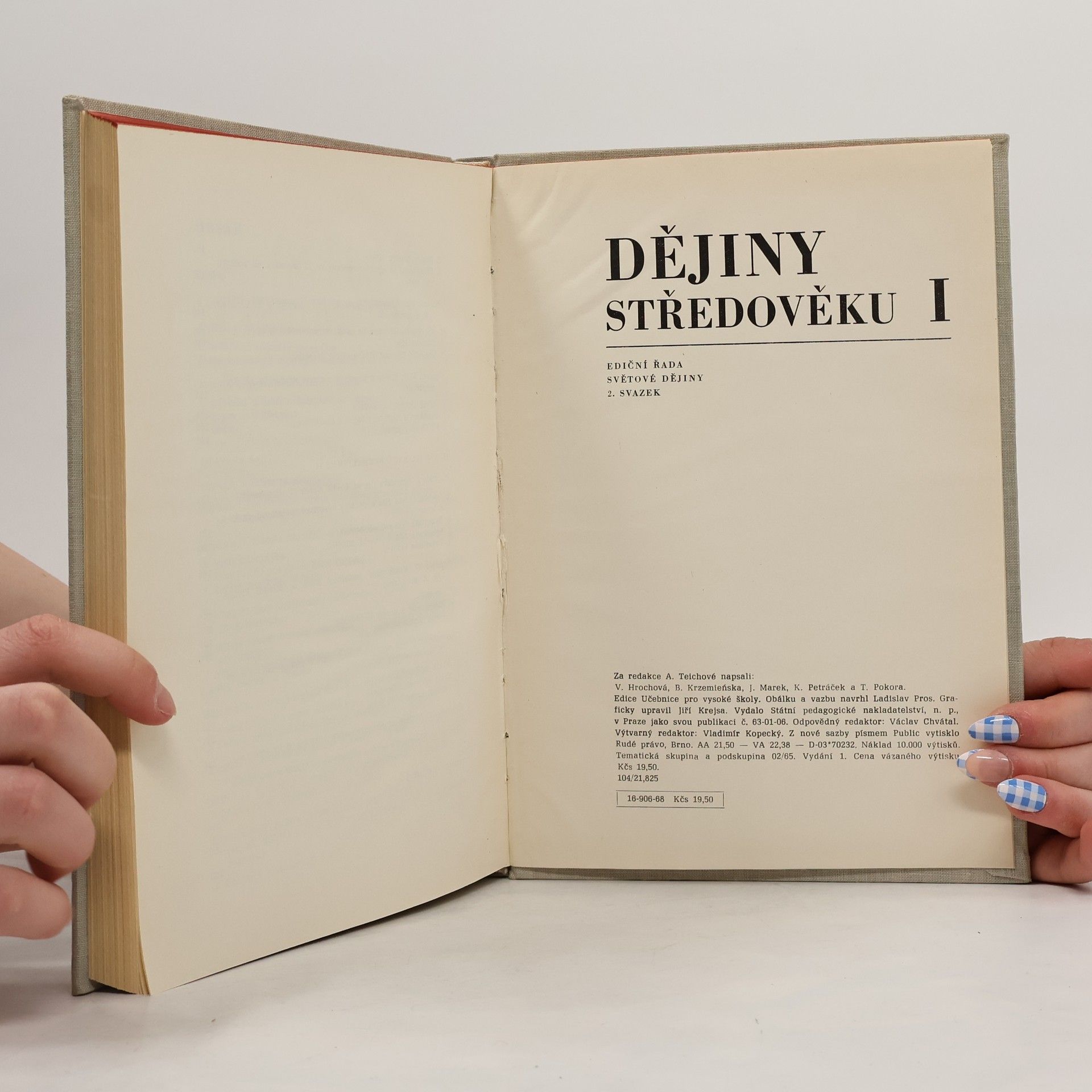 Alice Teichova Dějiny středověku I.