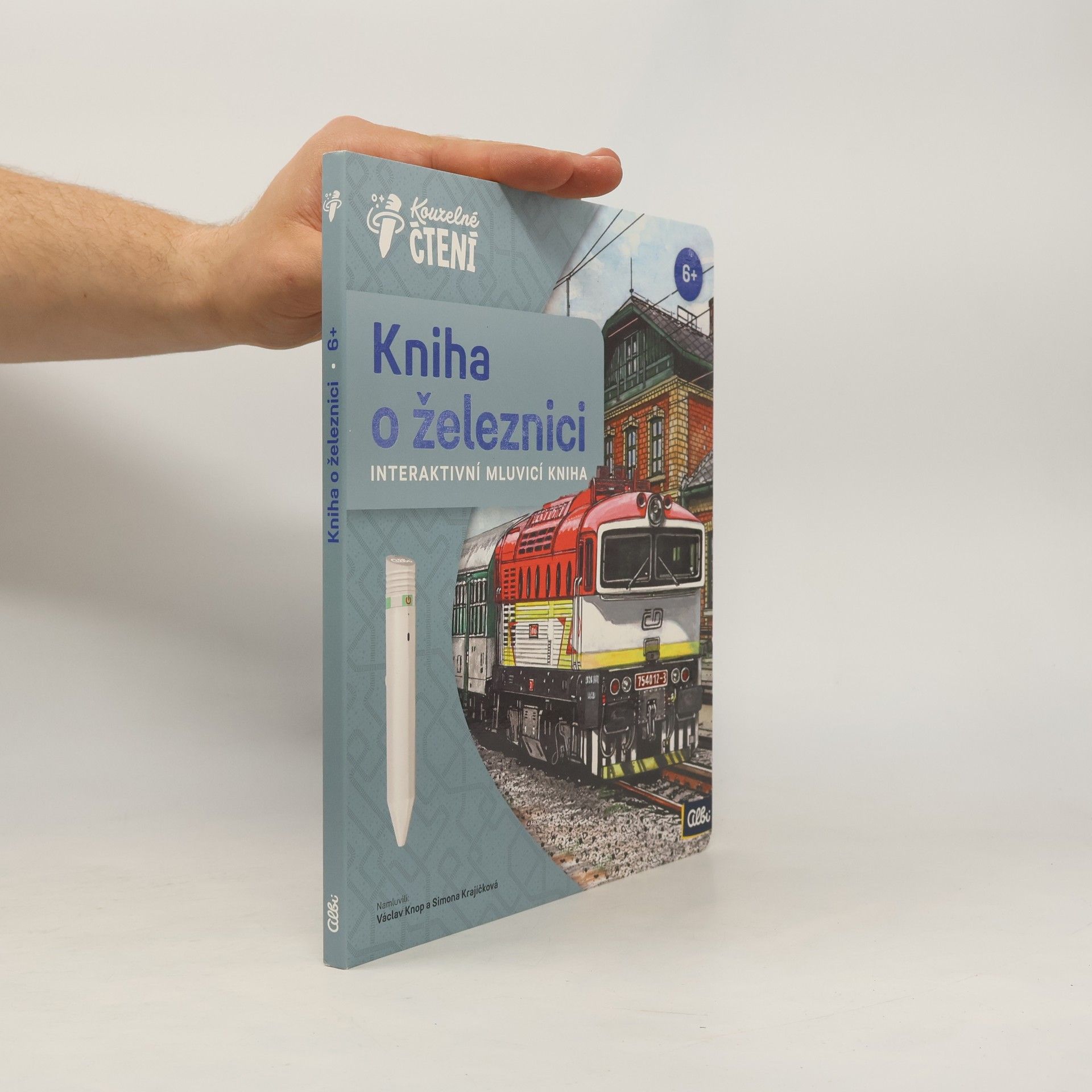 Bohuslav Fultner Kniha o železnici. Interaktivní mluvicí kniha